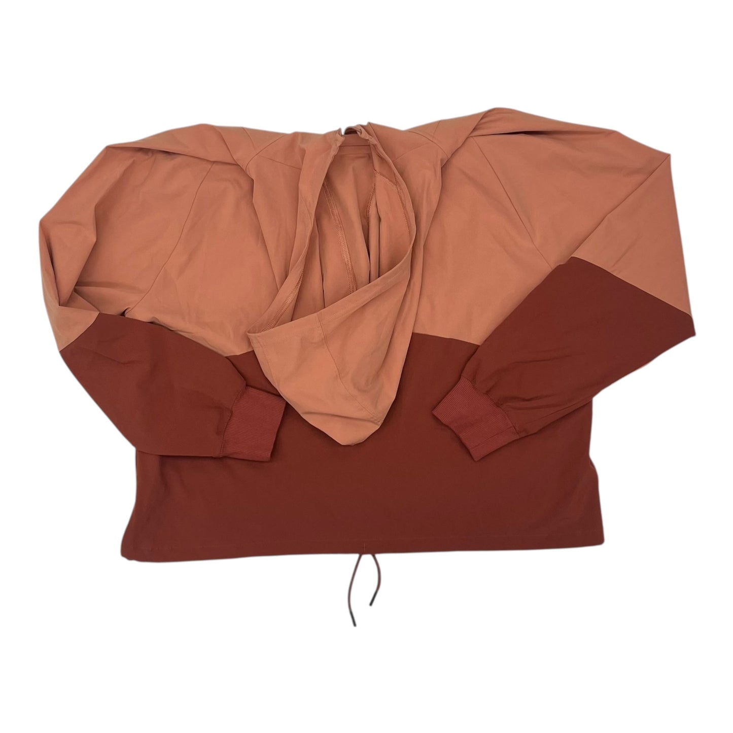 Athletic Jacket By Under Armour In Orange, Size:S