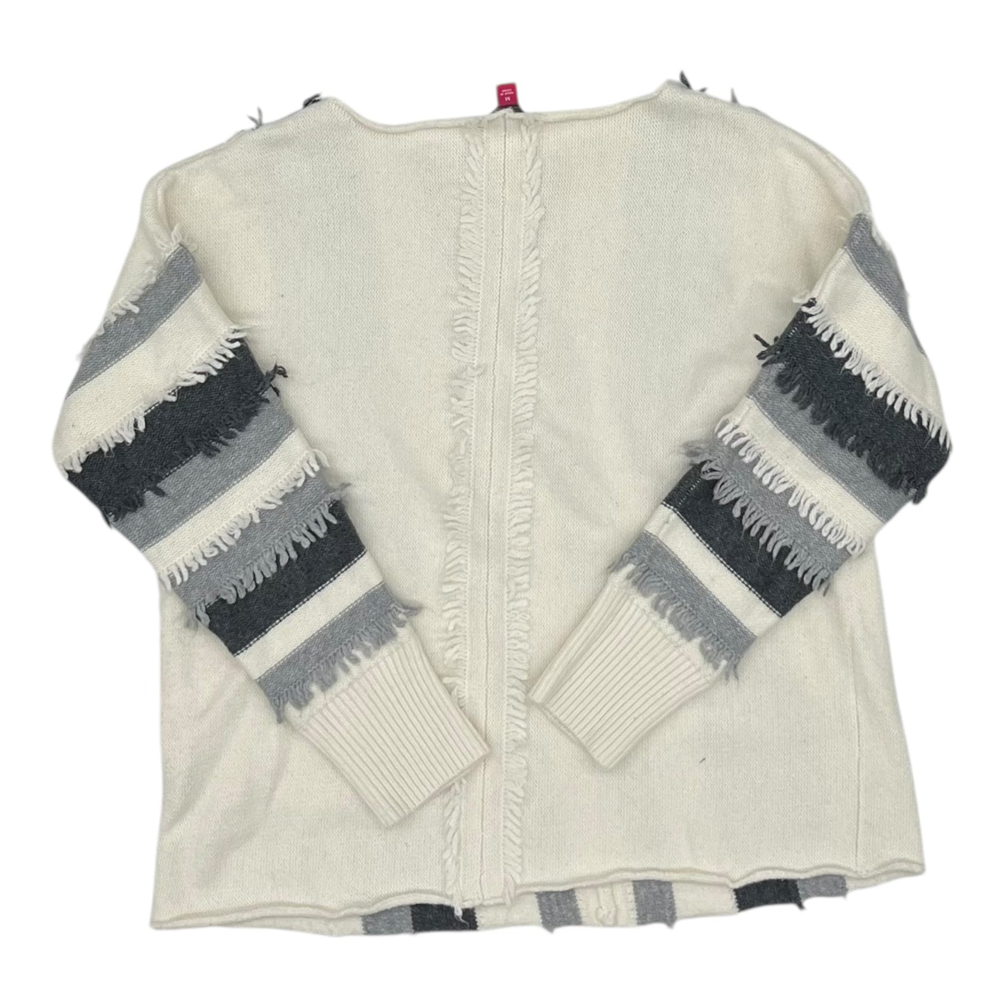 SWEATER by VINCE CAMUTO In CREAM & GREY, Size: M