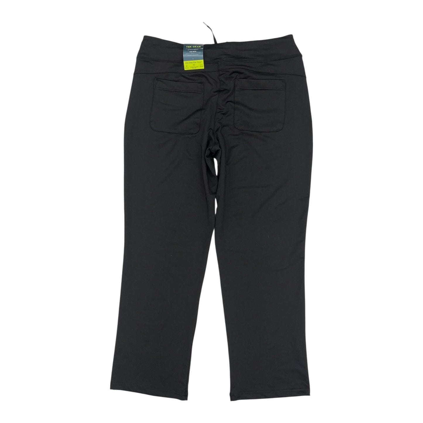 Athletic Pants By Tek Gear In Black, Size:L