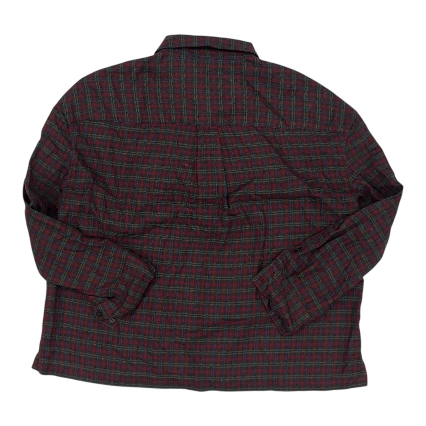 Blouse Ls By Madewell In Plaid Pattern, Size:M