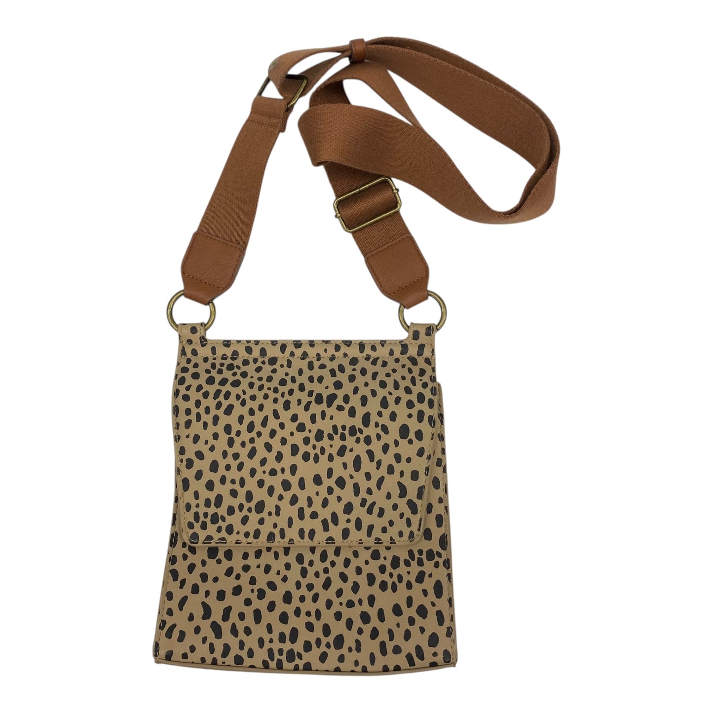 Crossbody By Universal Thread In Brown, Size:Medium