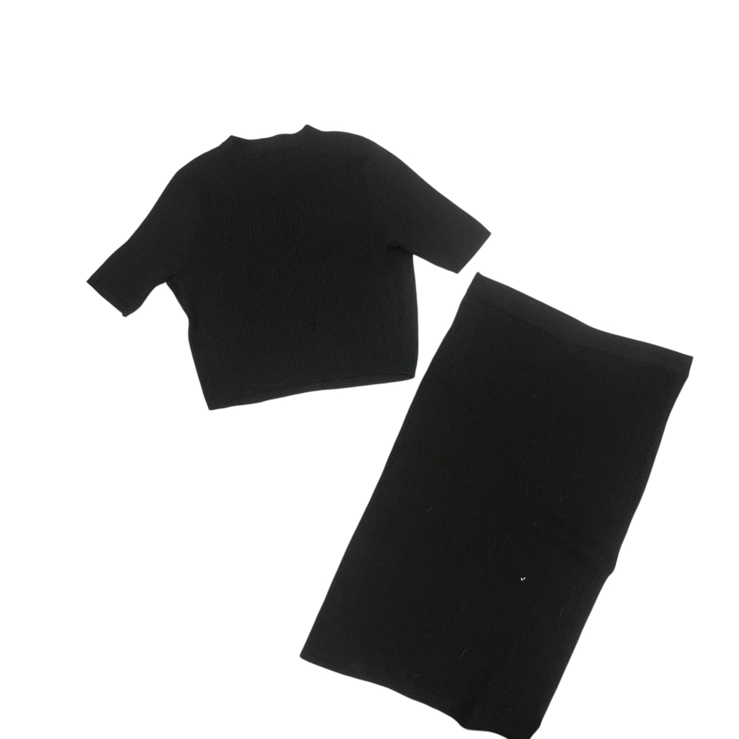 Skirt Set 2Pc By Sofia By Sofia Vergara In Black, Size:L