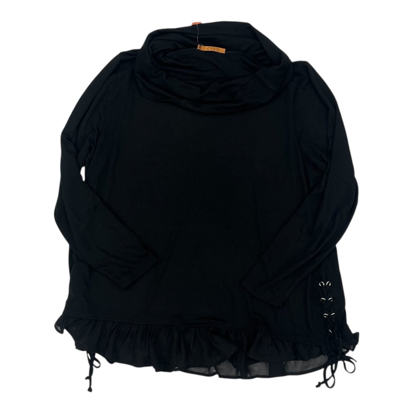 Top Ls By Belldini In Black, Size:3X