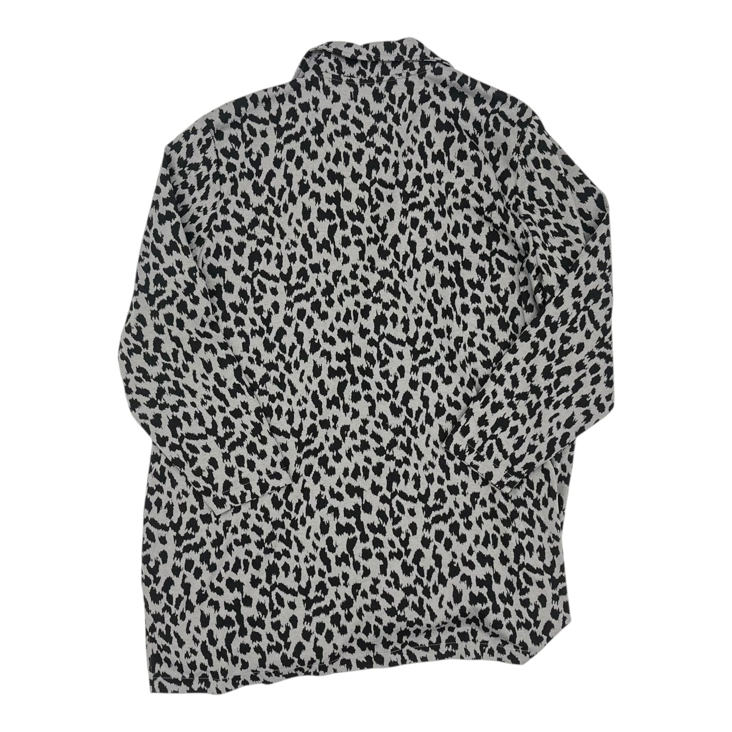 Cardigan By Maurices In Black & Grey, Size:3X