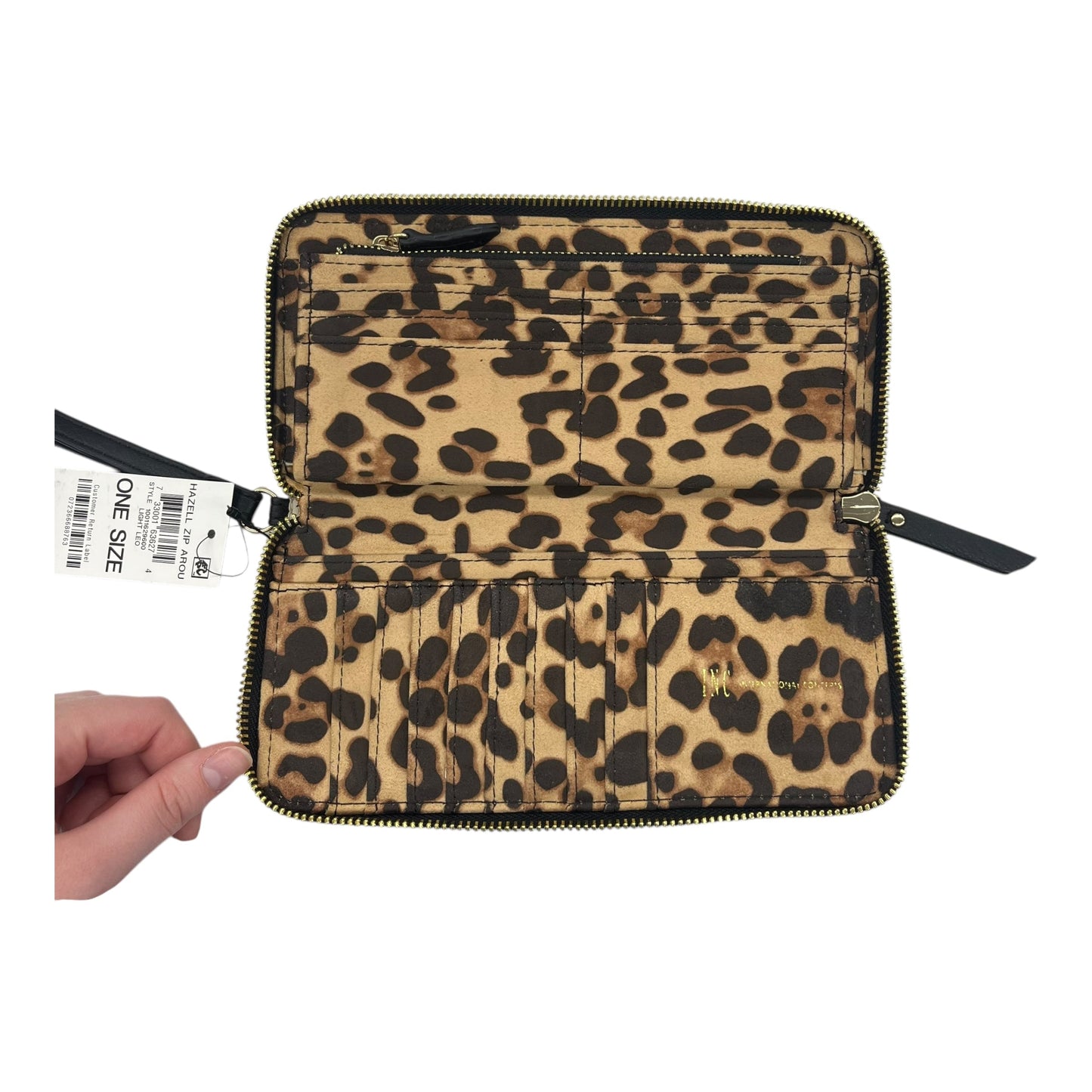Wallet By Inc In Animal Print, Size:Medium