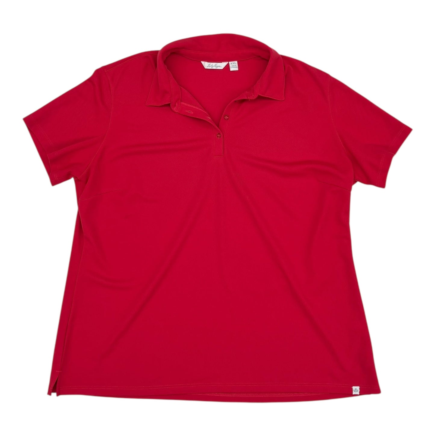 Athletic Top Ss By Lady Hagen In Red, Size:Xxl