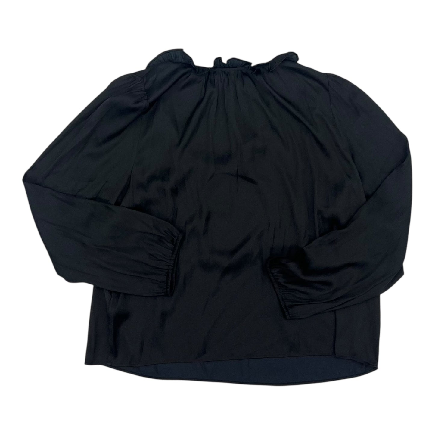 BLOUSE LS by J. CREW in BLACK, Size:L