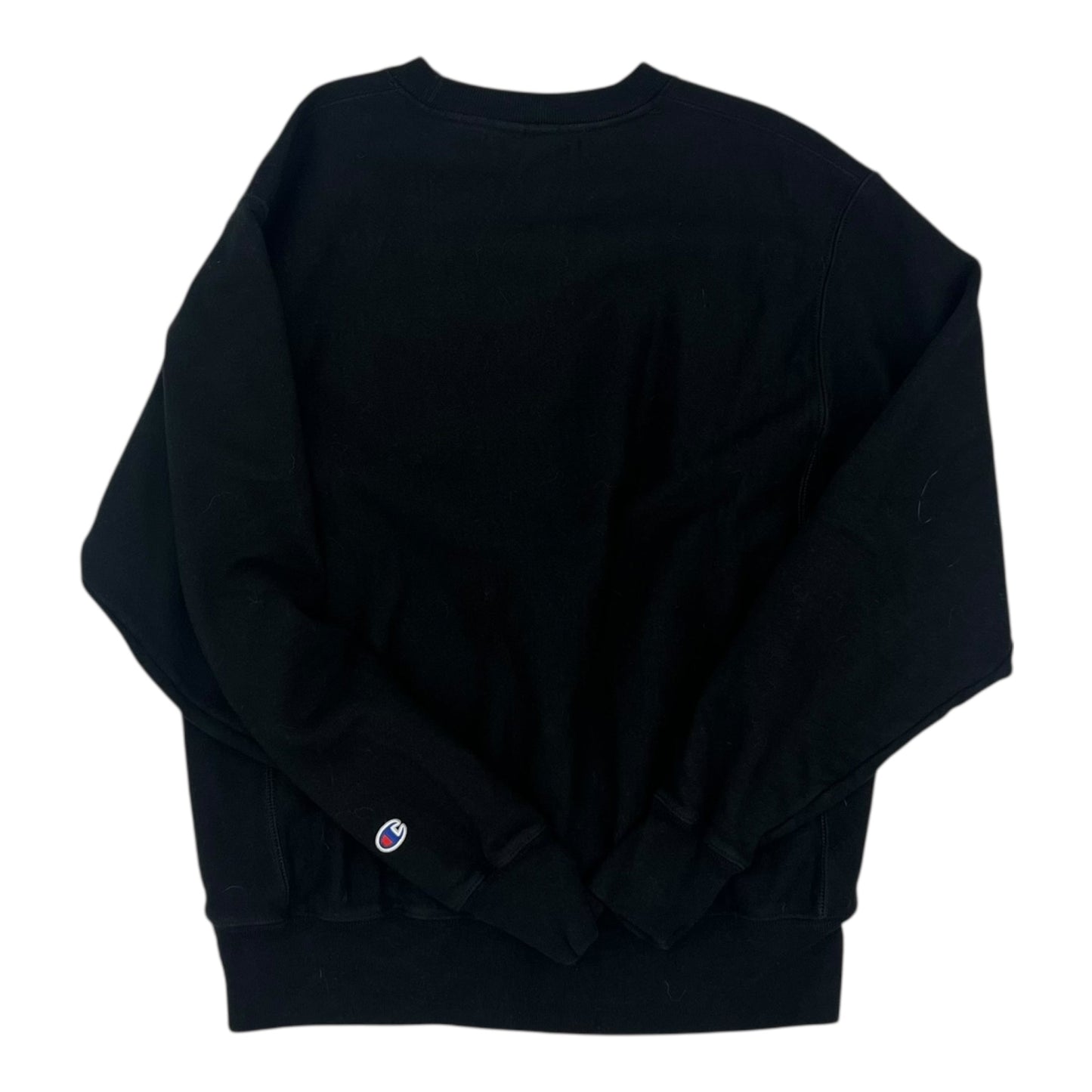 ATHLETIC SWEATSHIRT CREWNECK by CHAMPION In BLACK, Size: M