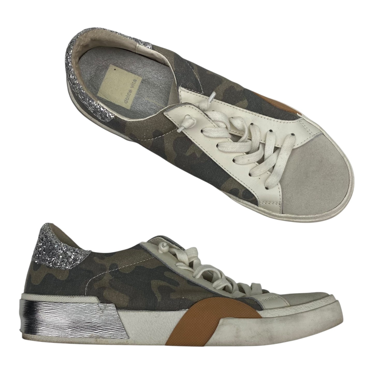 Shoes Sneakers By Dolce Vita In Camouflage Print, Size:6.5
