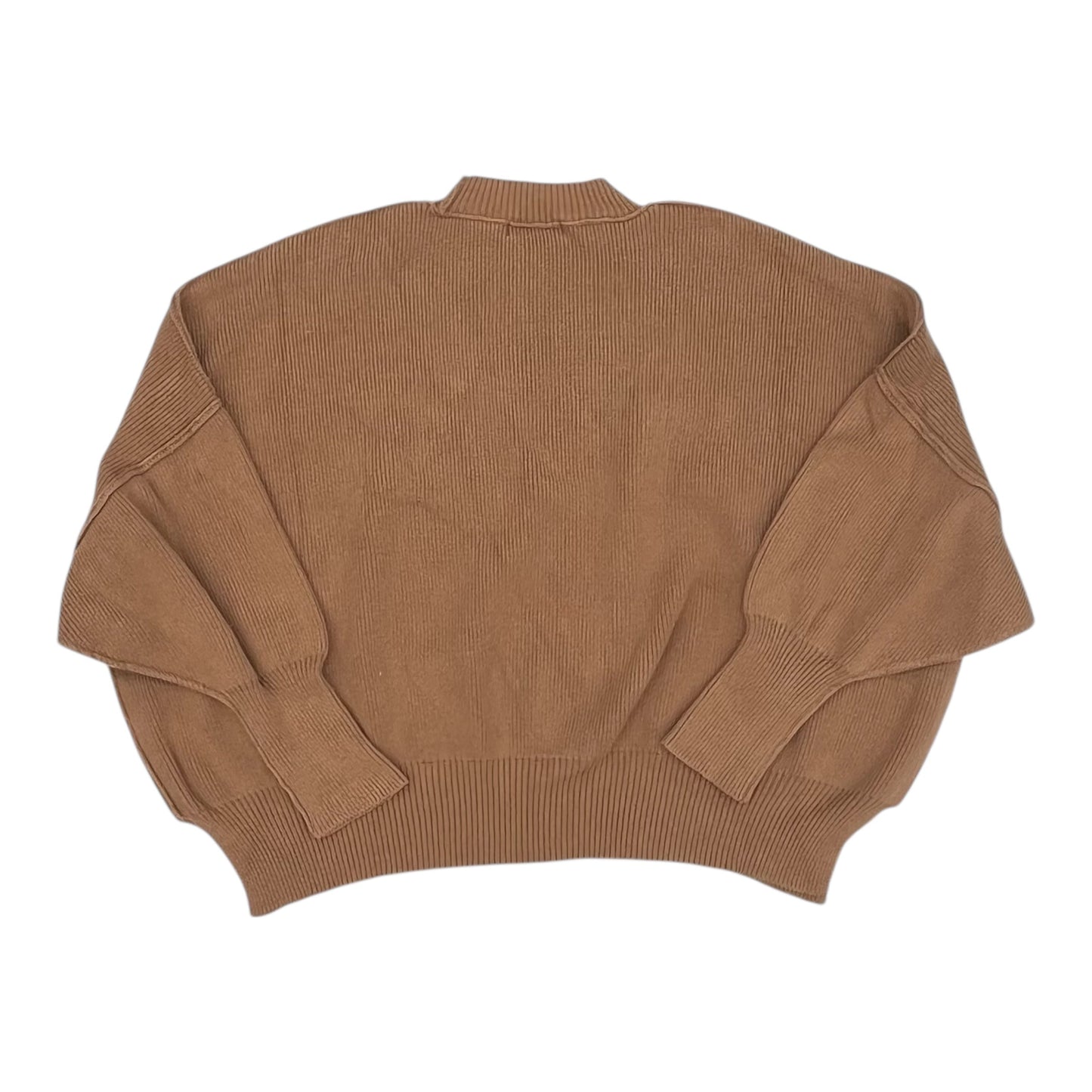 Sweater By Zenana In Brown, Size:Xl