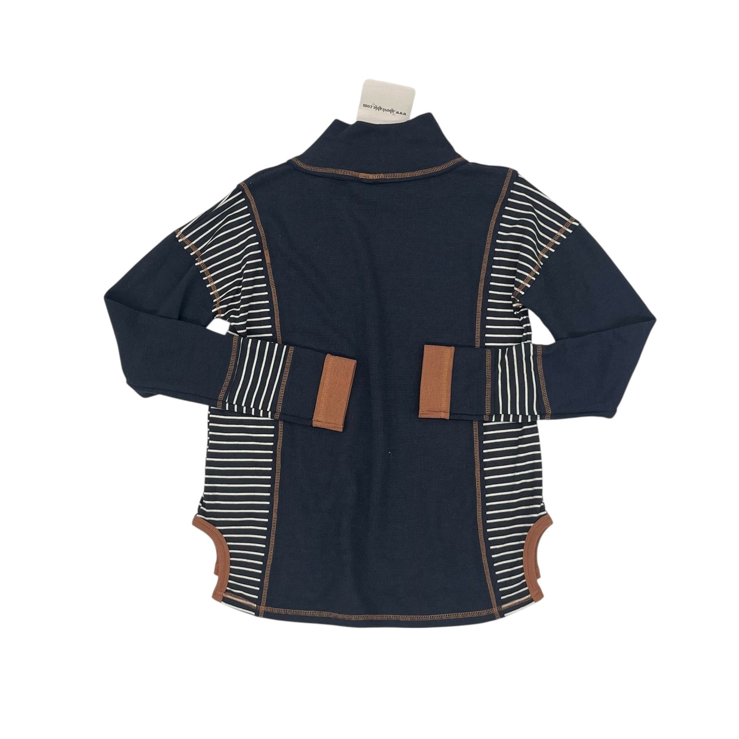 Top Ls By Hem & Thread In Blue, Size:M