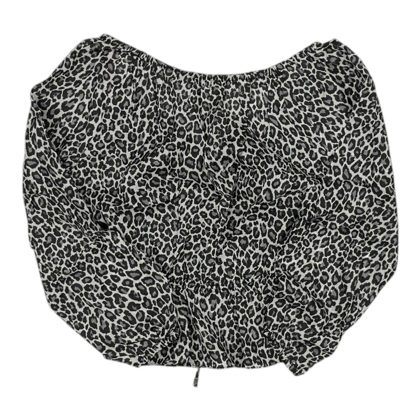Blouse Designer By Michael Kors In Animal Print, Size:Mp