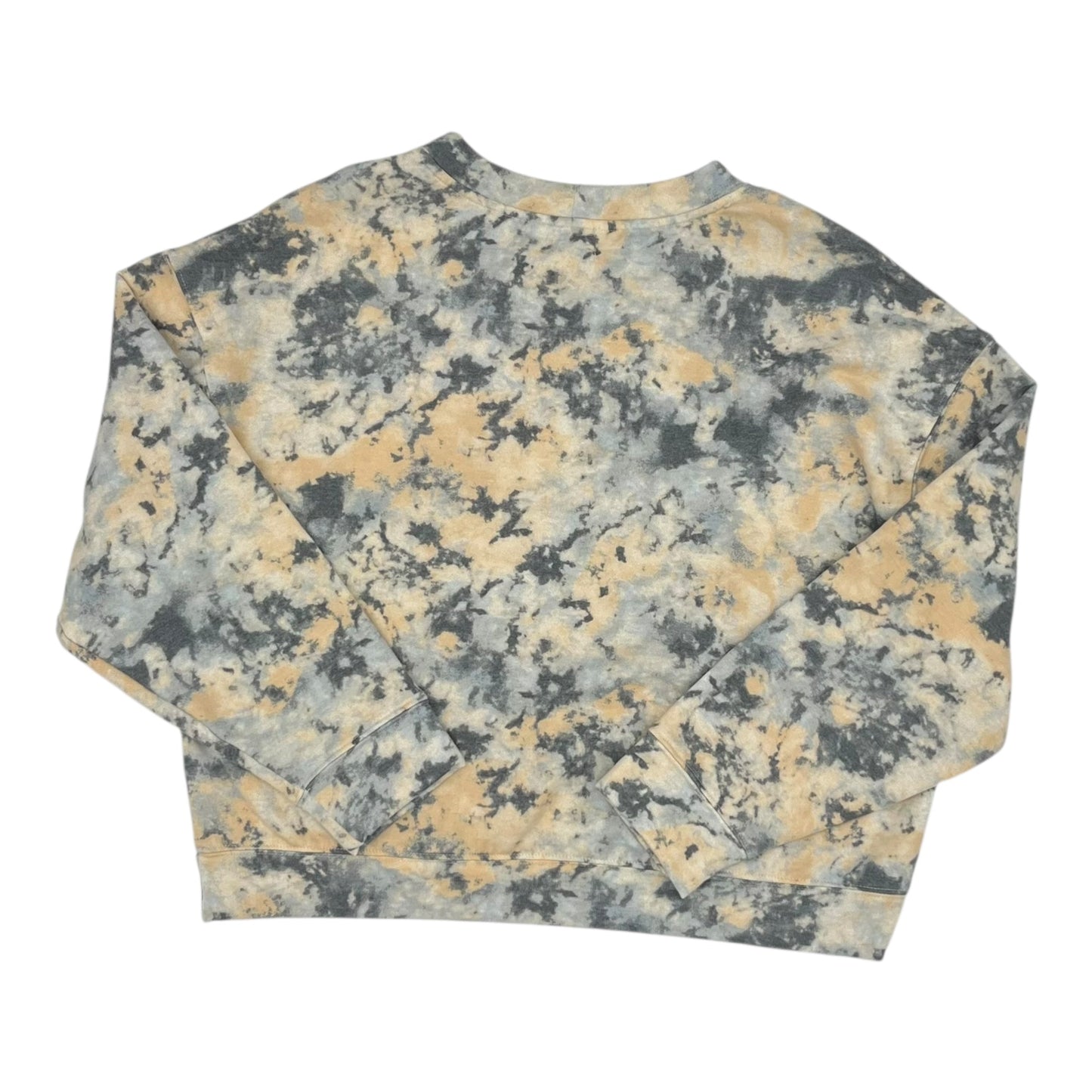 Top Ls By Pink Rose In Tie Dye Print, Size:S