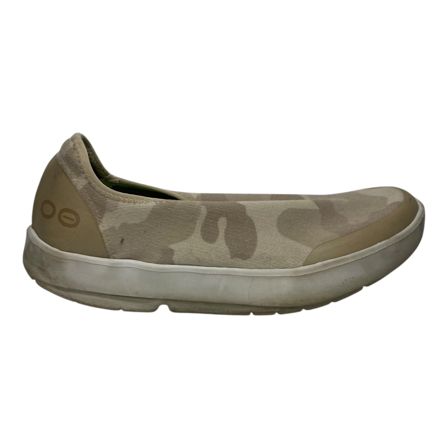 SHOES SNEAKERS by OOFOS in TAN, Size:10