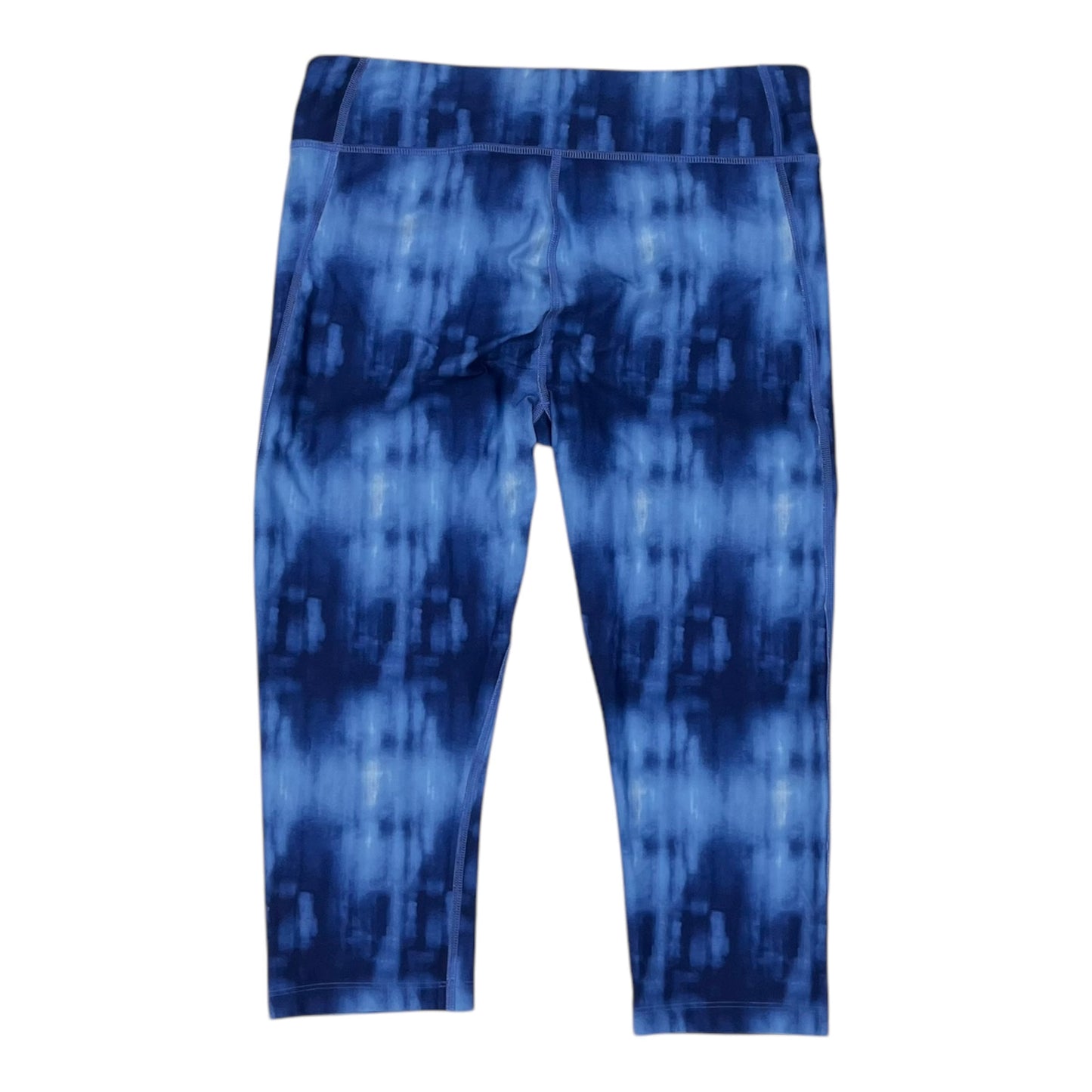 Athletic Leggings Capris By Under Armour In Blue, Size:L