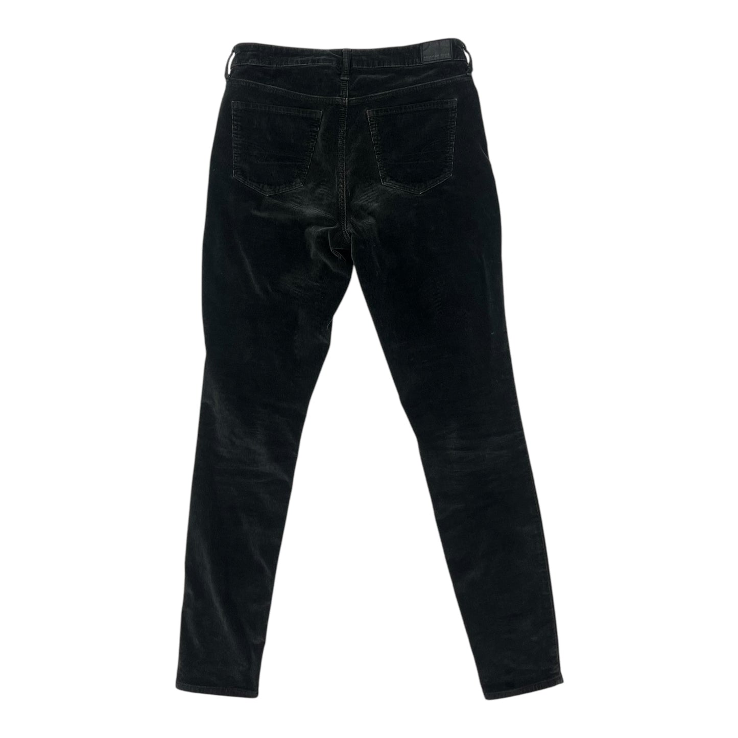 Pants Corduroy By American Eagle In Black, Size:10