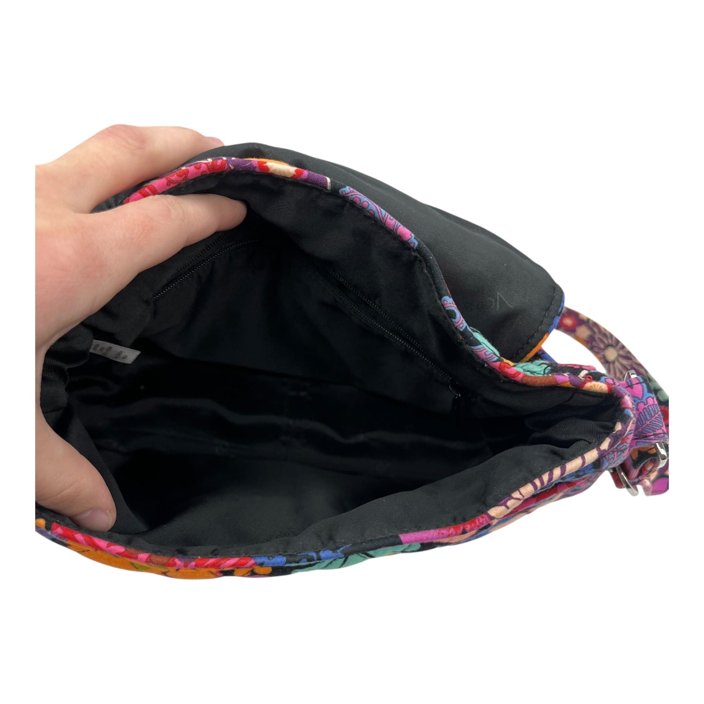 Crossbody By Vera Bradley In Floral Print, Size:Medium