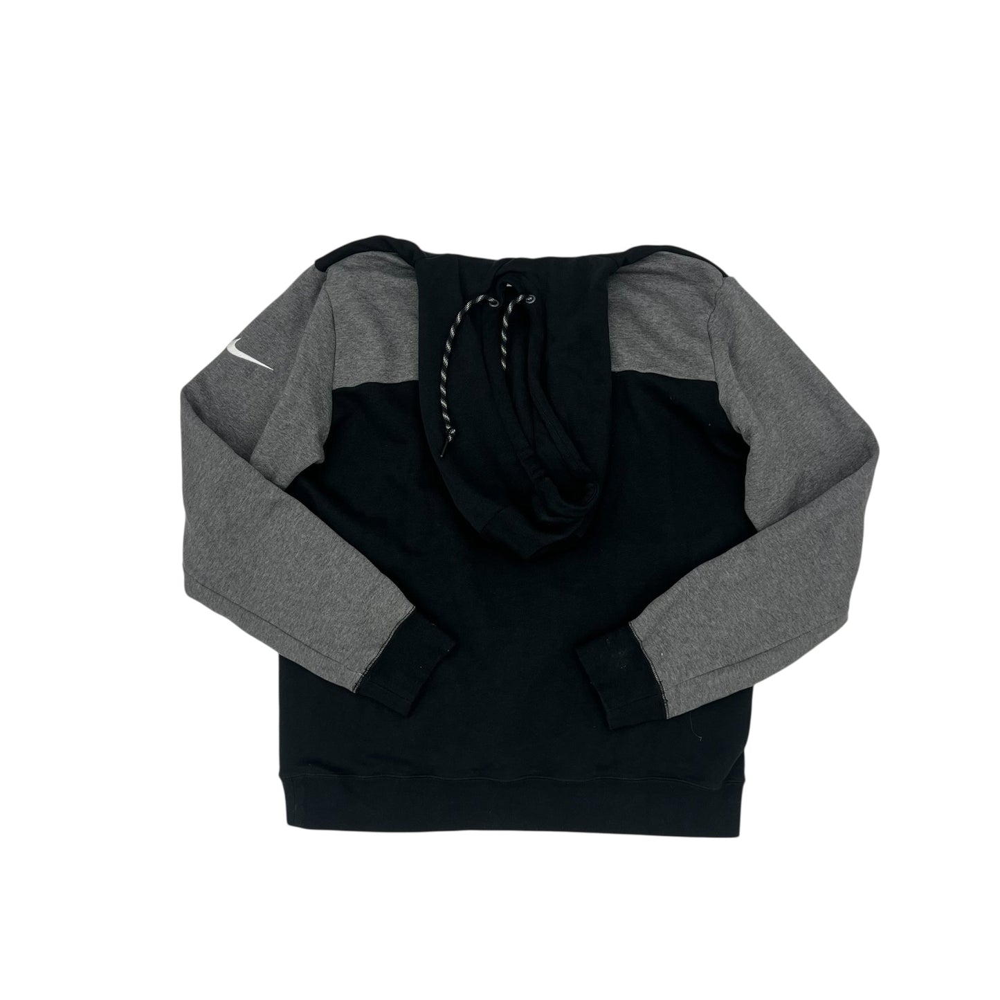 Athletic Sweatshirt Hoodie By Nike In Black, Size:L