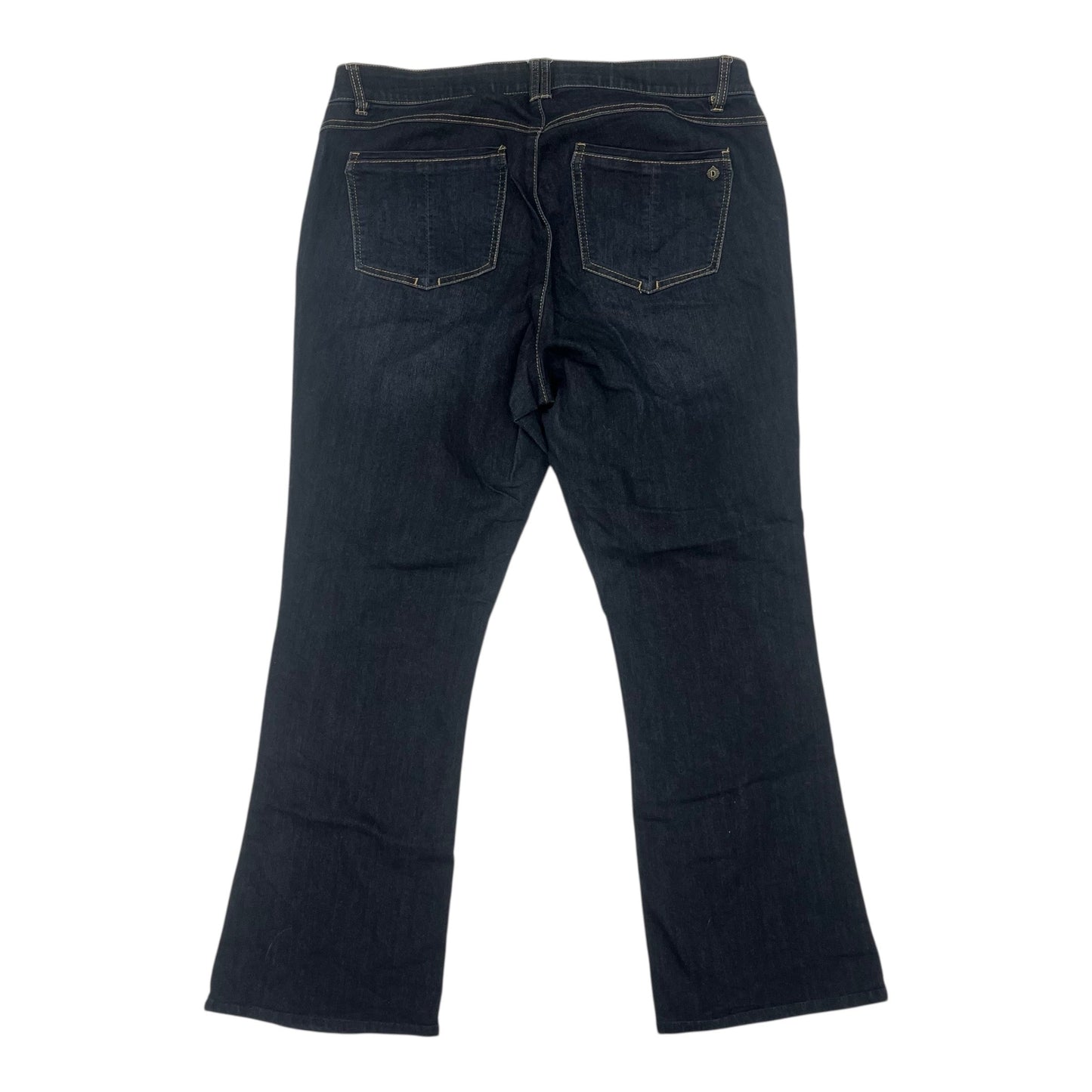 Jeans Flared By Democracy In Blue Denim, Size:18