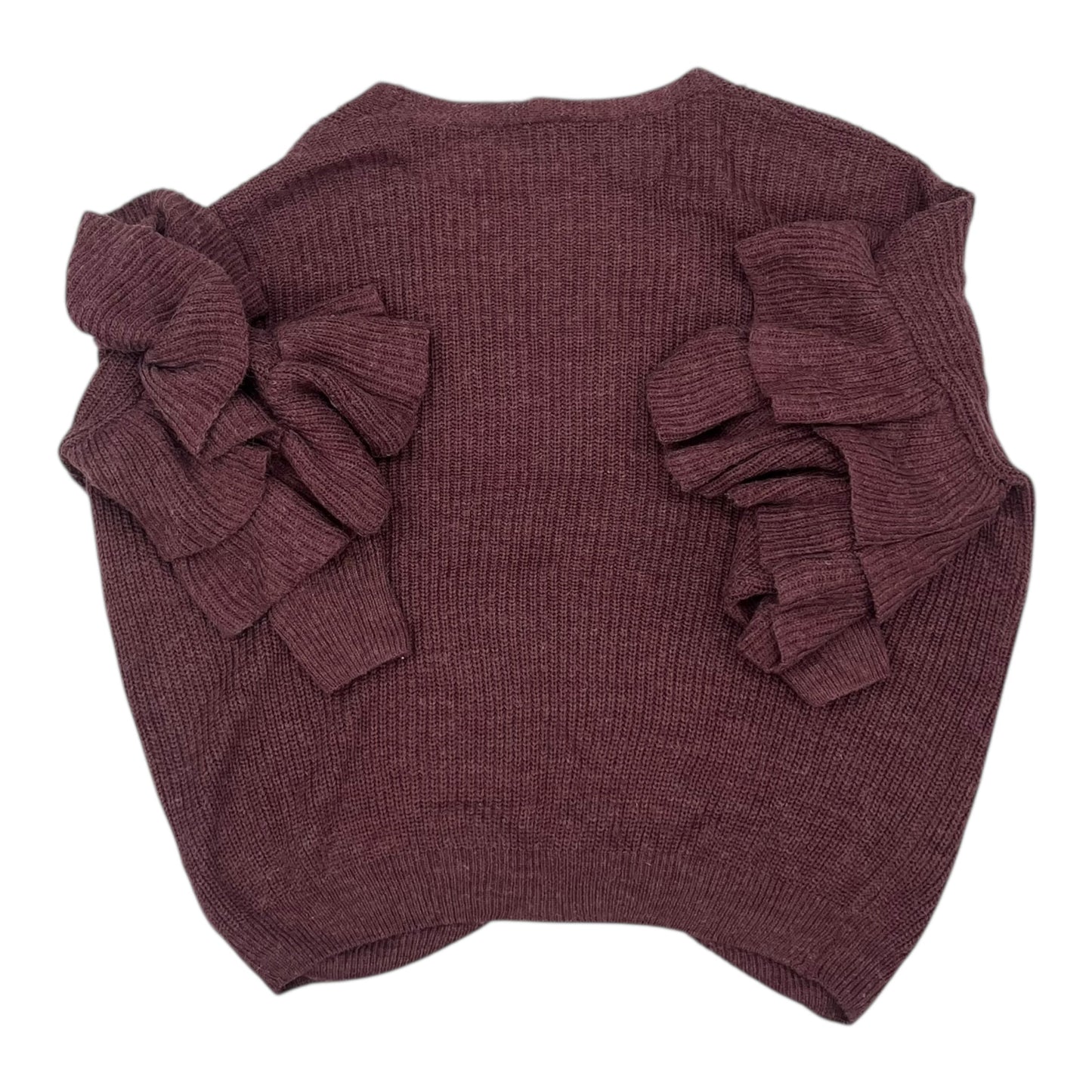 Sweater Cardigan By Oddi In Purple, Size:S