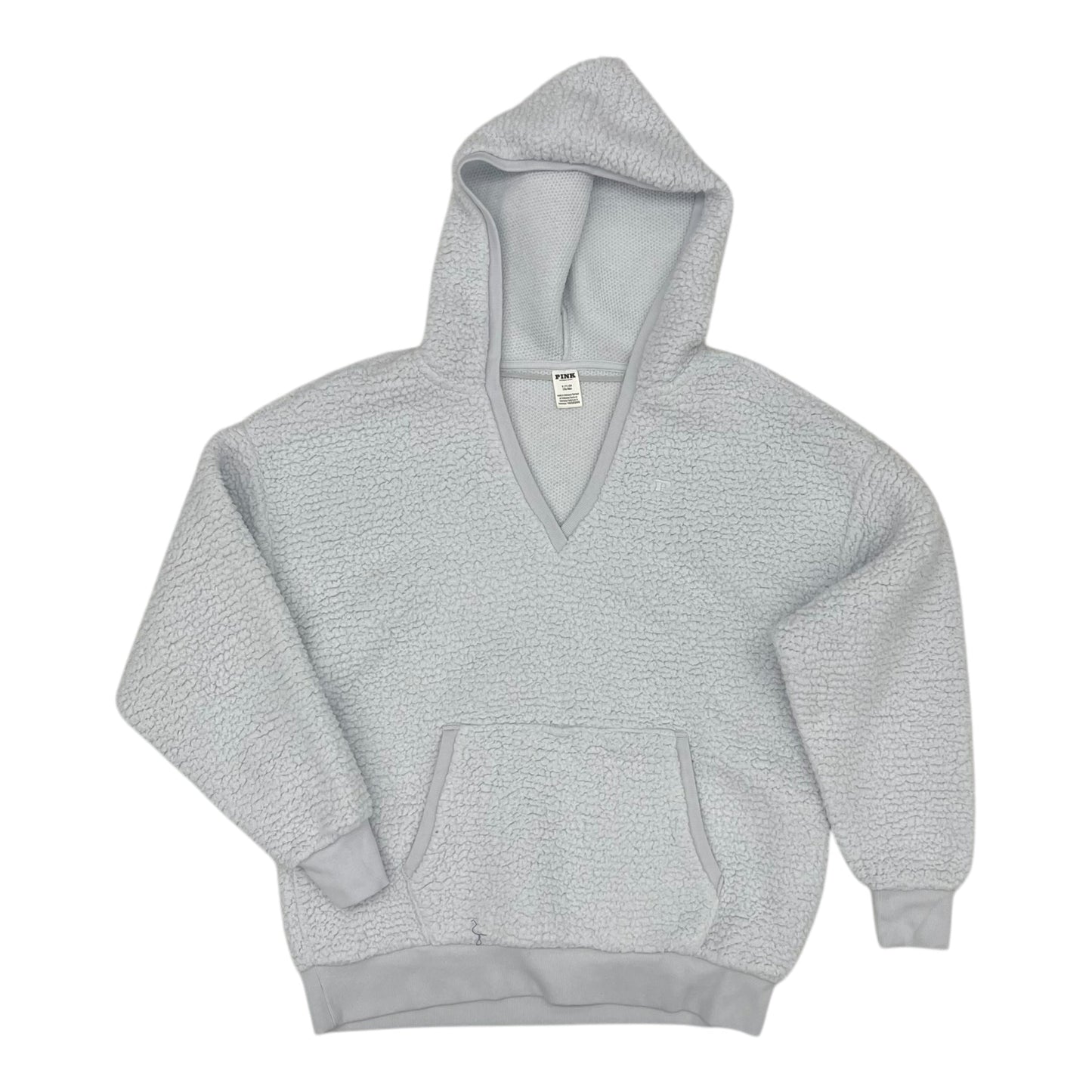 Sweatshirt Hoodie By Pink In Blue, Size:S