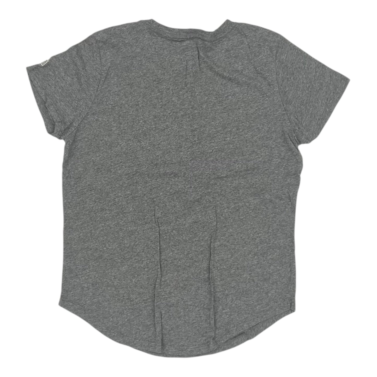 Athletic Top Ss By Clothes Mentor In Grey, Size:L