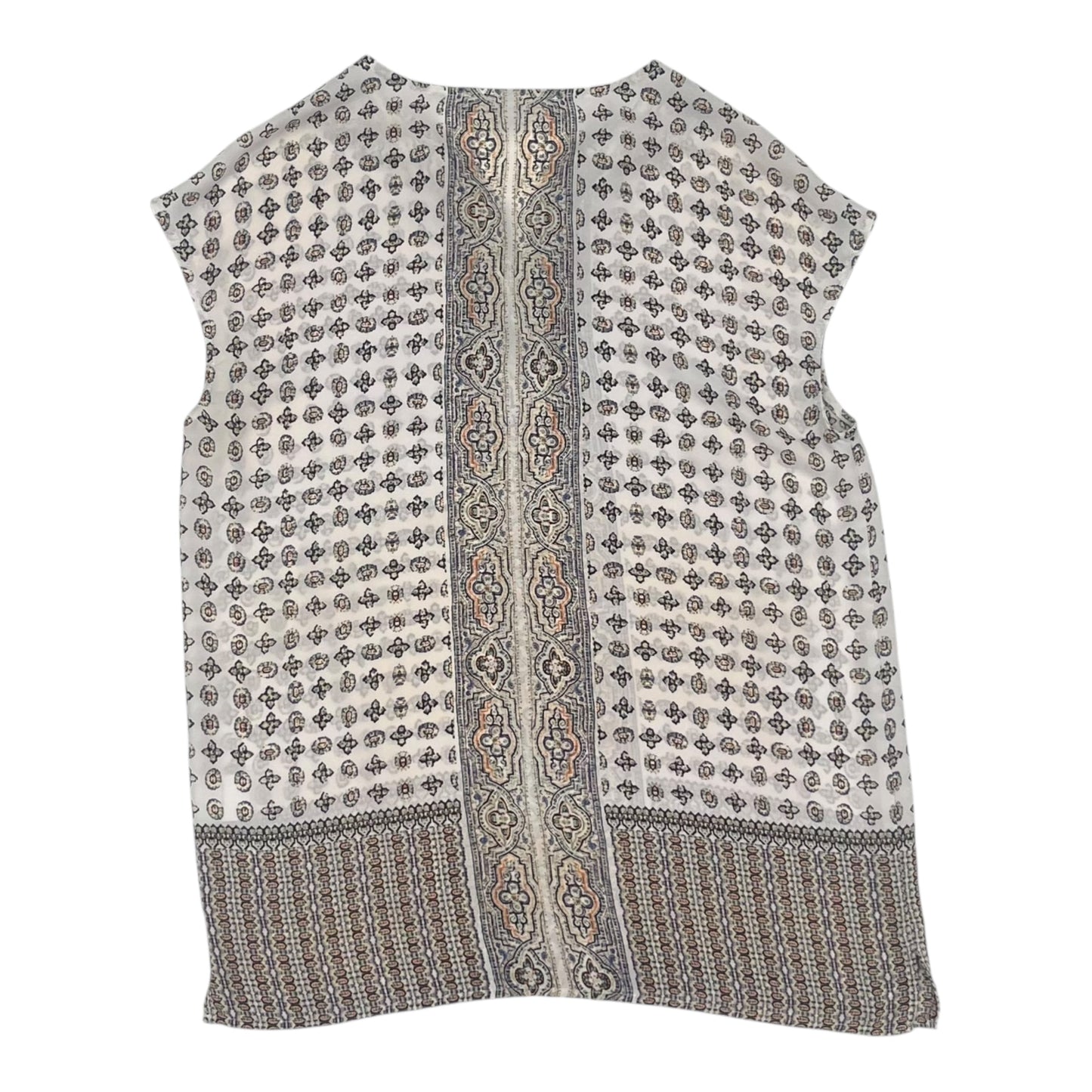 Blouse Ss By Rose And Olive In Multi, Size:M