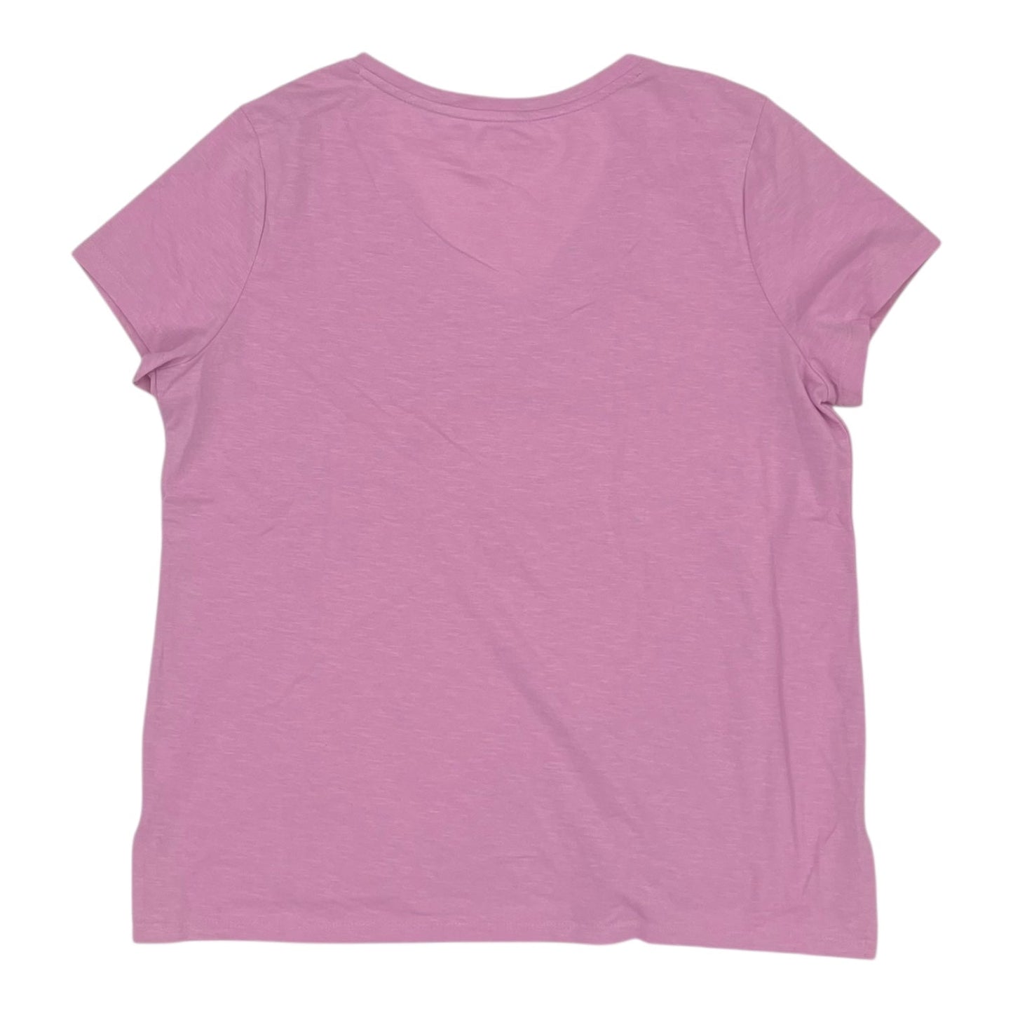Athletic Top Ss By Athletic Works In Orange, Size:L