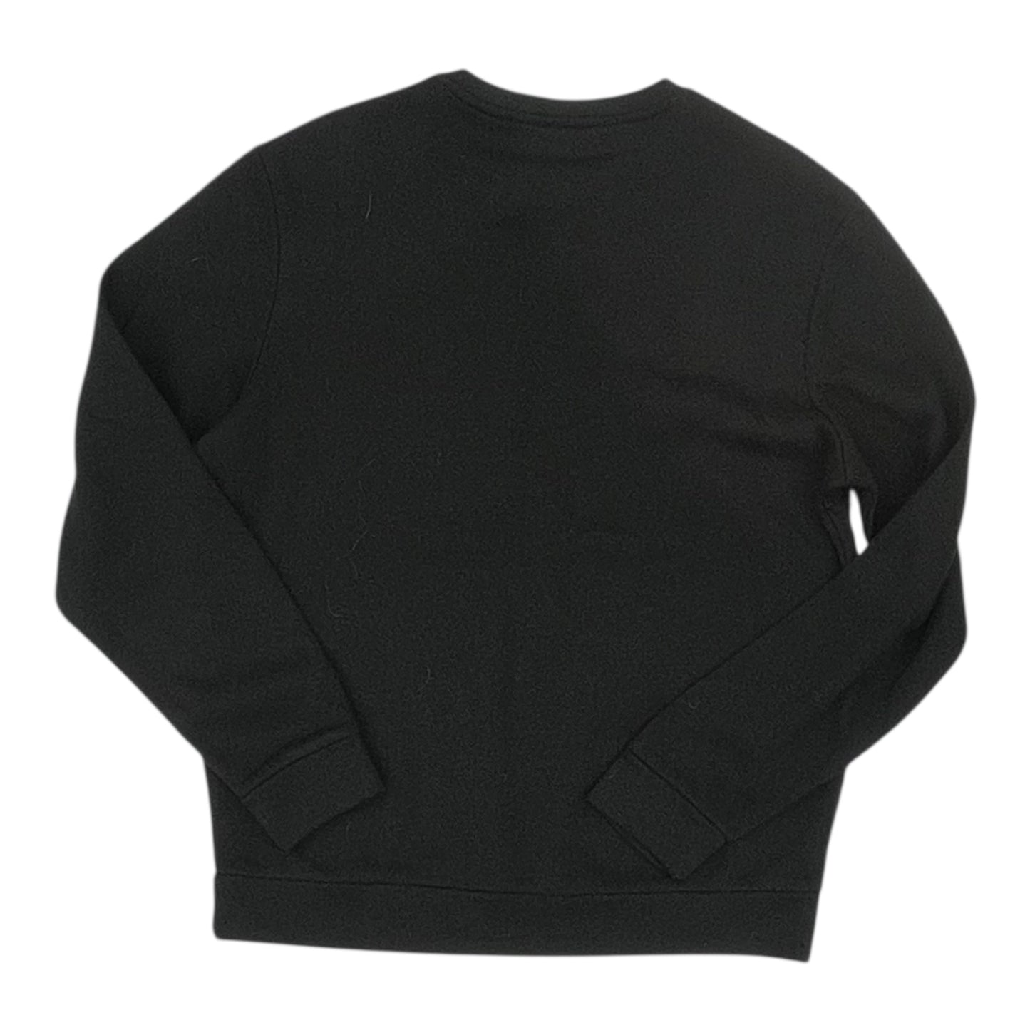 Athletic Sweatshirt Crewneck By Adidas In Black, Size:L