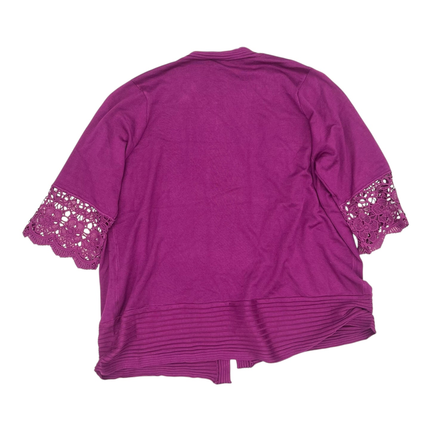 Cardigan By Cme In Pink, Size:4X