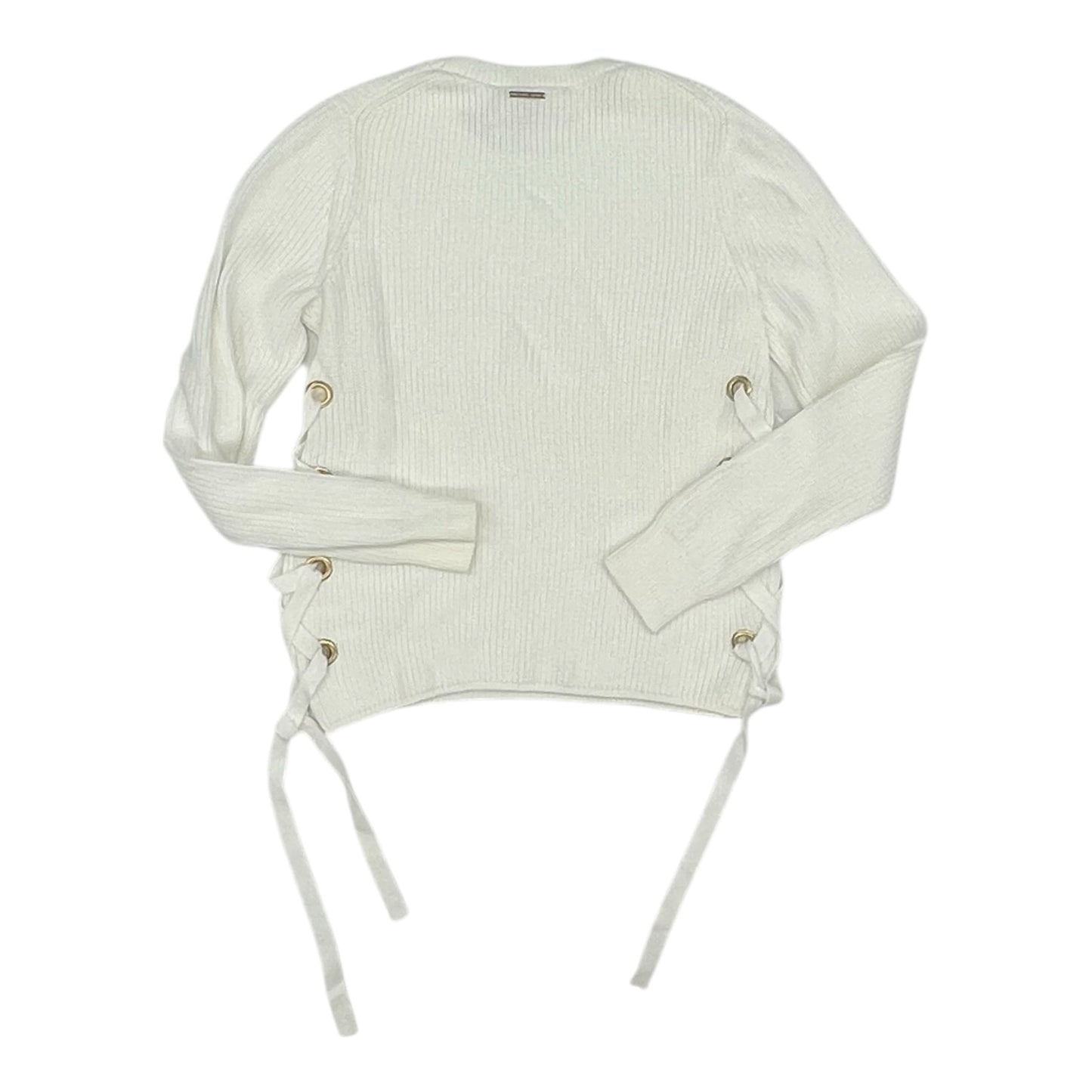 Sweater Designer By Michael Kors In Cream, Size:M