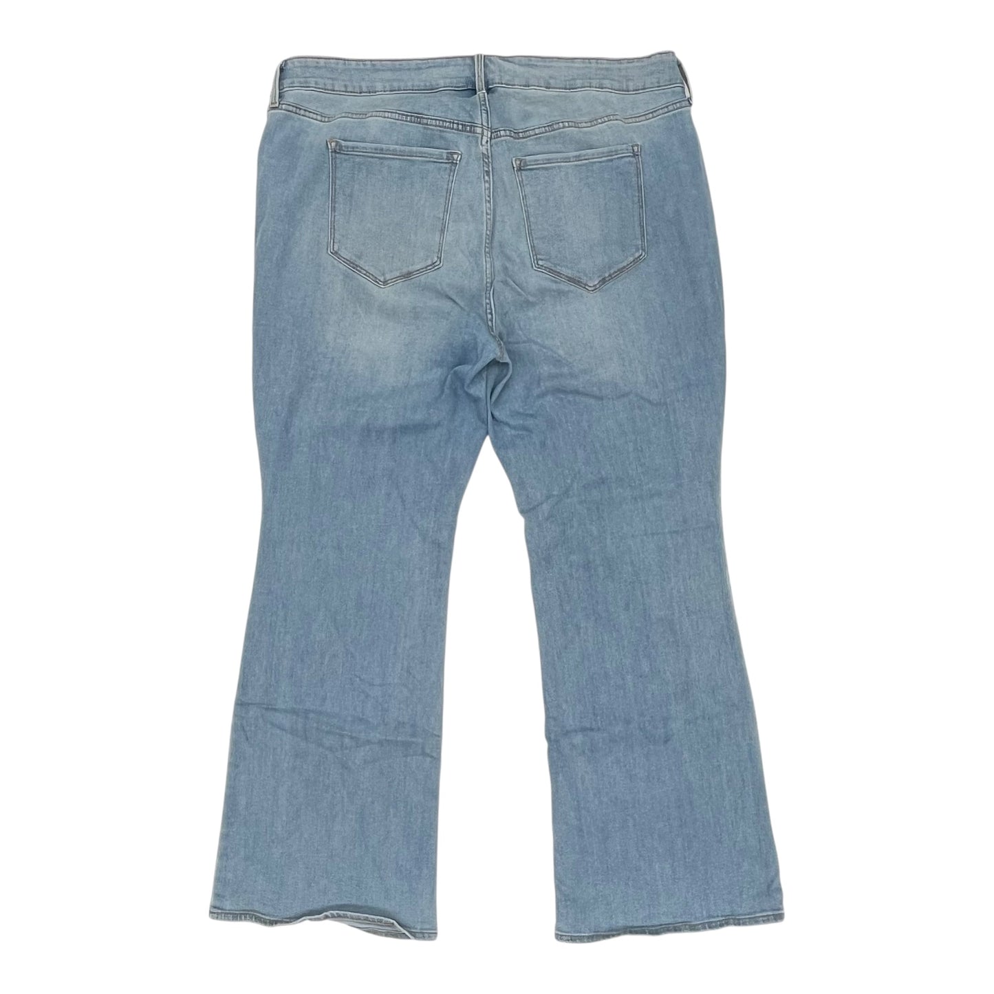 Jeans Flared By Old Navy In Blue Denim, Size:20