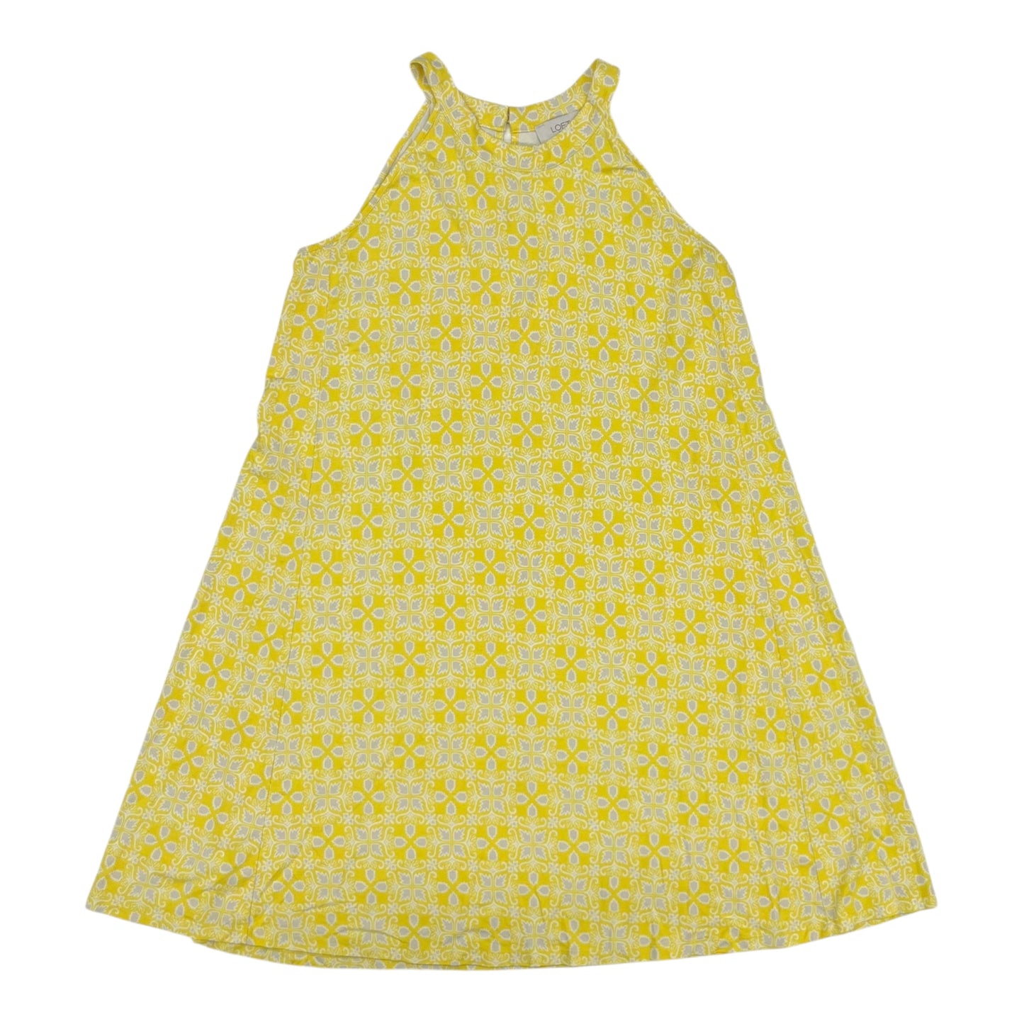 Dress Casual Short By Loft In Yellow, Size:M