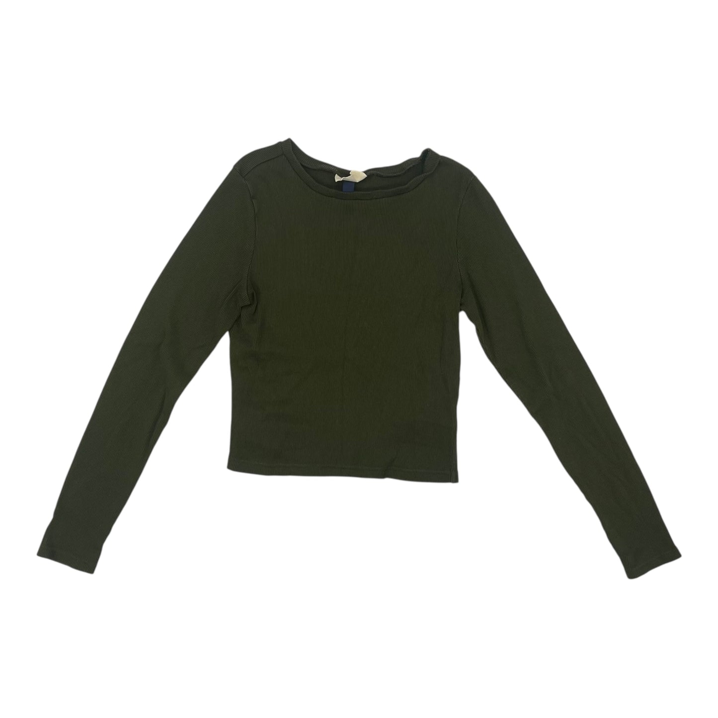 Top Ls By Universal Thread In Green, Size:M