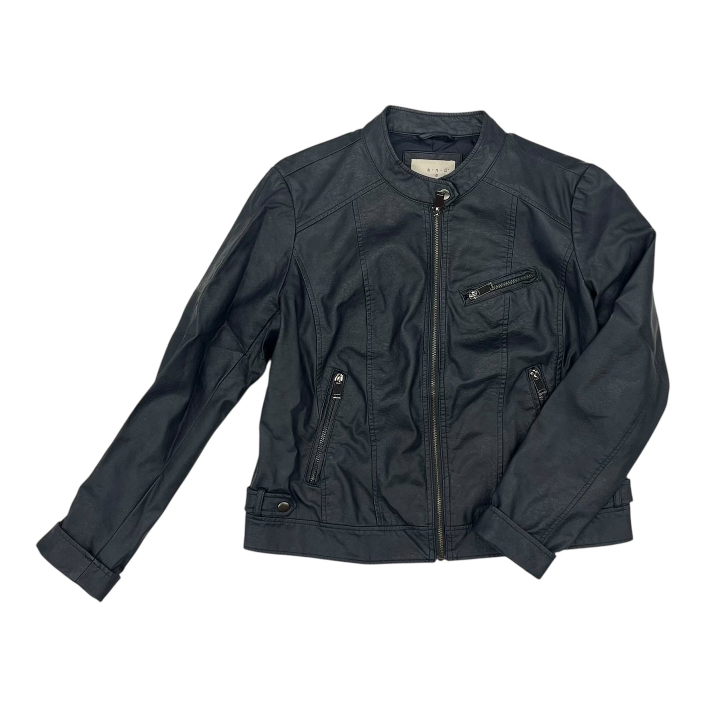 Jacket Moto By A New Day In Blue, Size:L