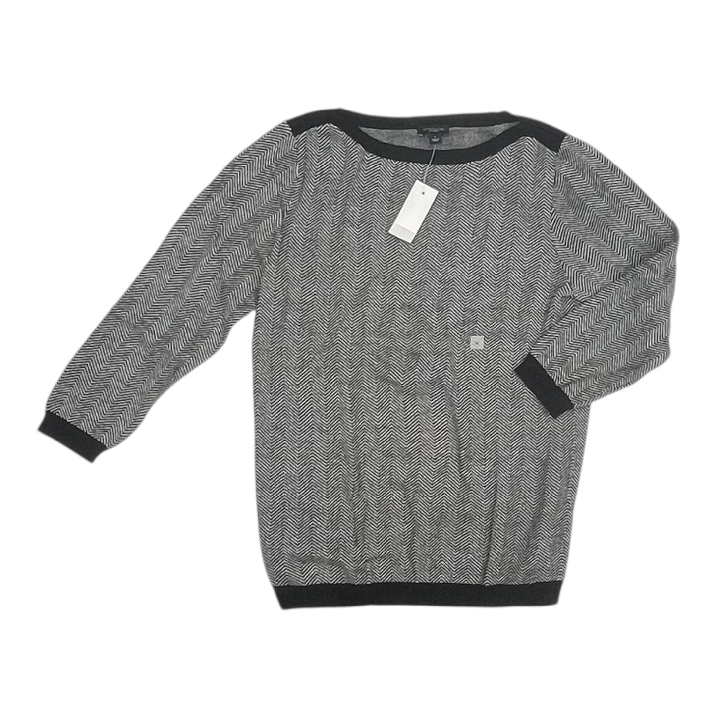 Sweater By Ann Taylor In Black, Size:M