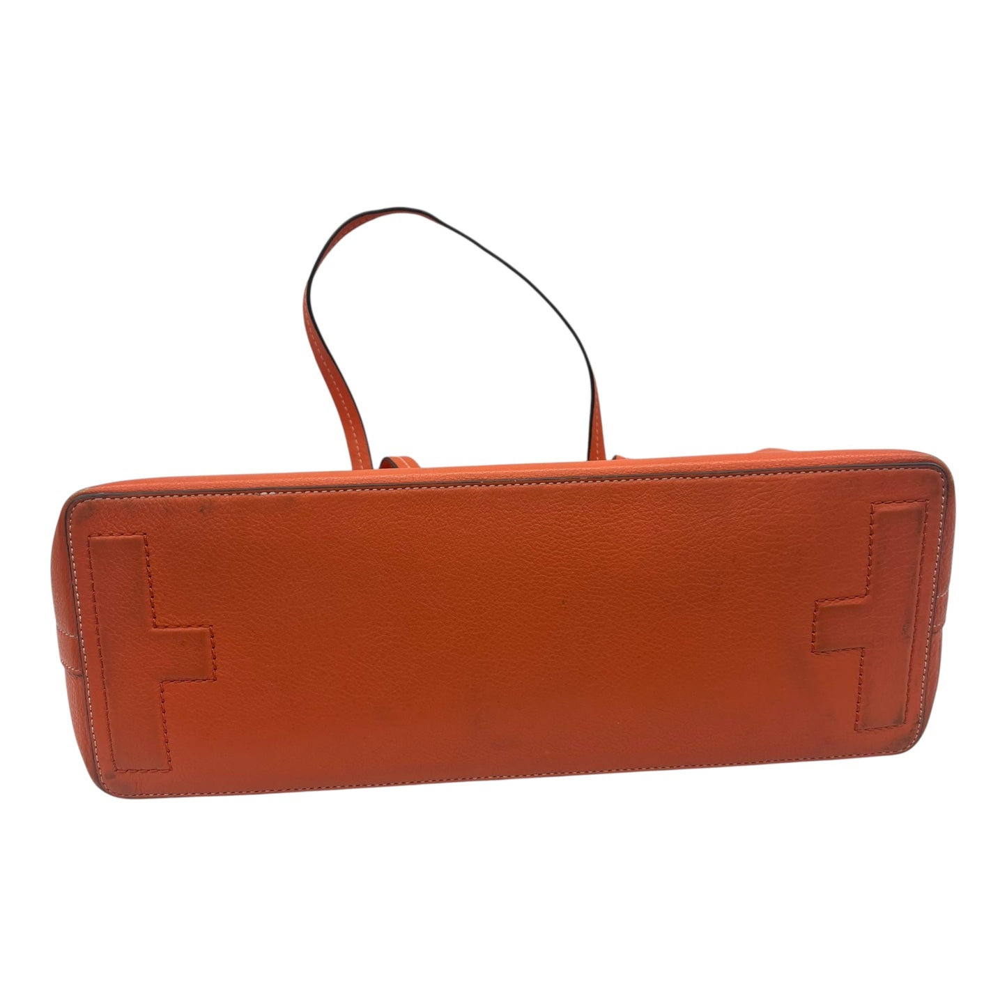 Handbag Designer By Tory Burch In Orange, Size:Large
