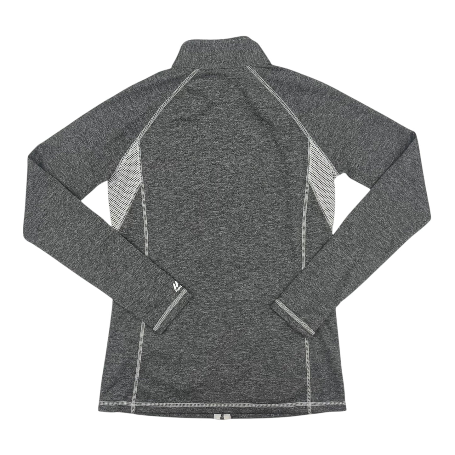 Athletic Jacket By Majestic In Grey, Size:M