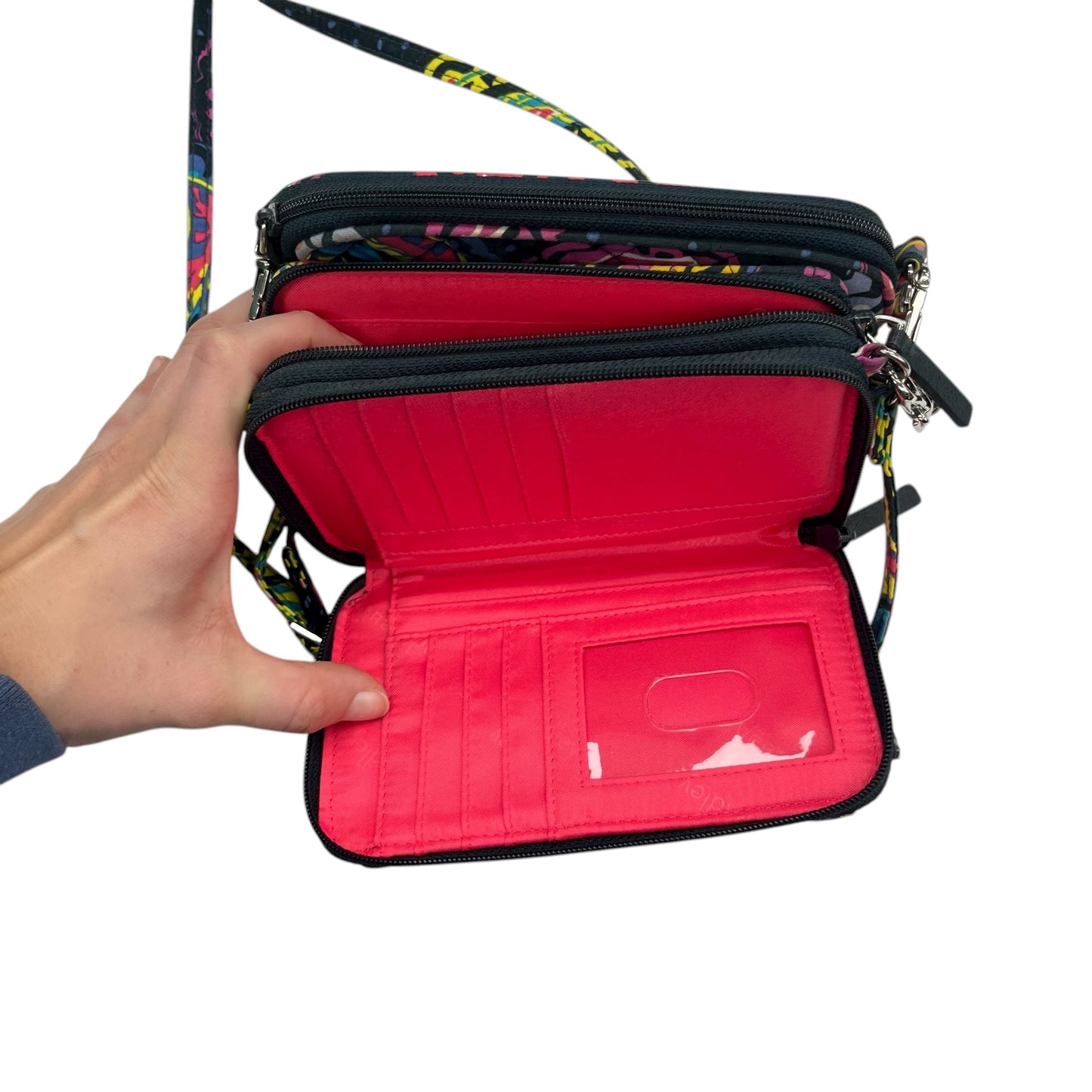 Crossbody By Vera Bradley In Paisley Print, Size:Small