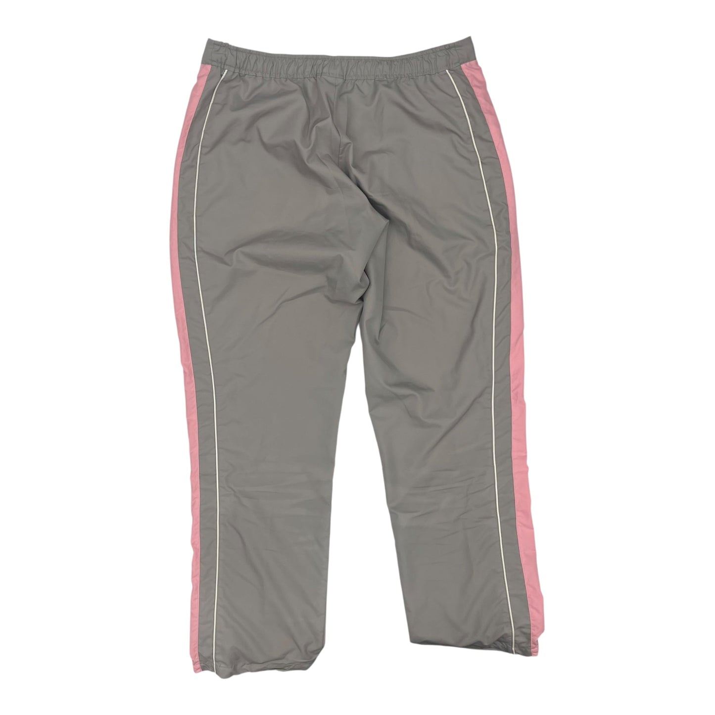 Athletic Pants By Nike In Grey & Pink, Size:M