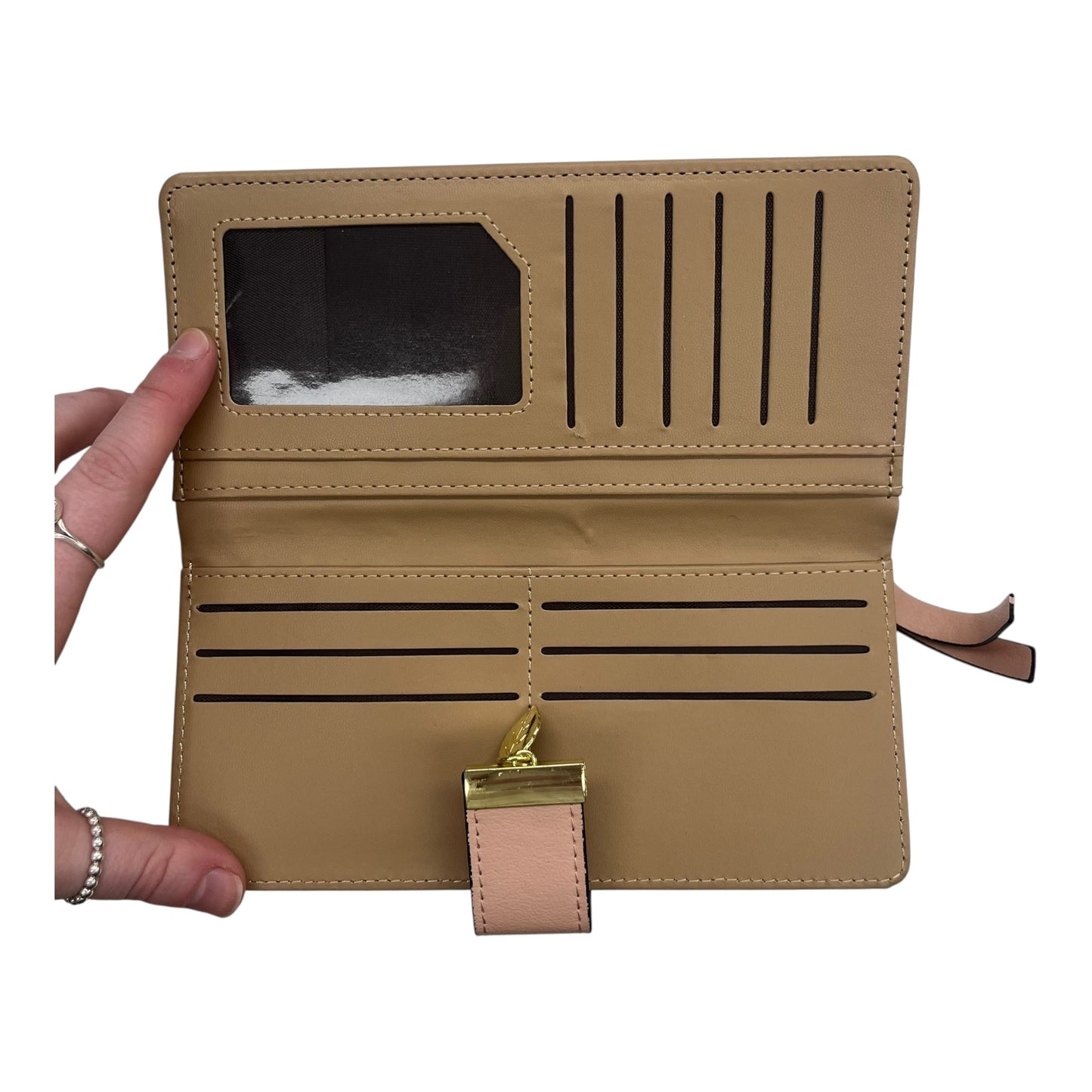 Wallet By Clothes Mentor In Pink, Size:Medium