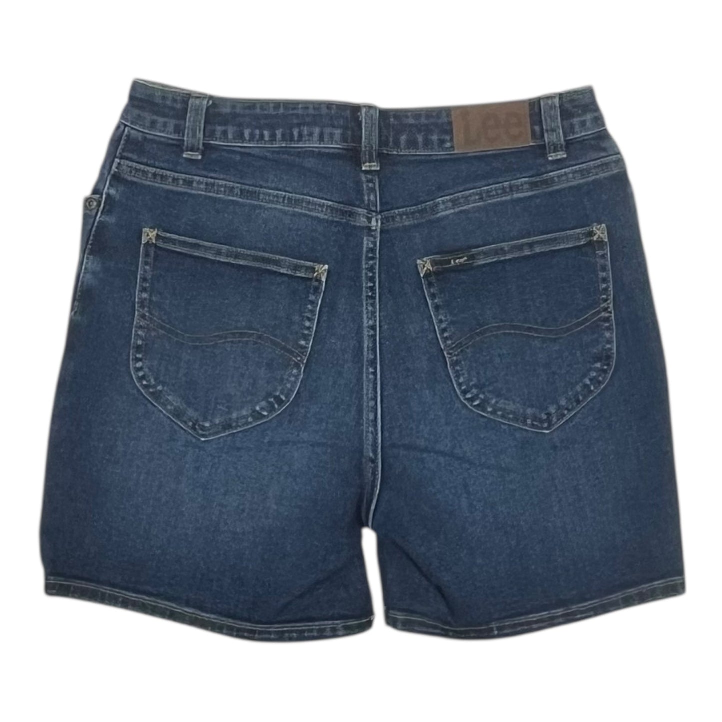 Shorts By Lee In Blue Denim, Size:8