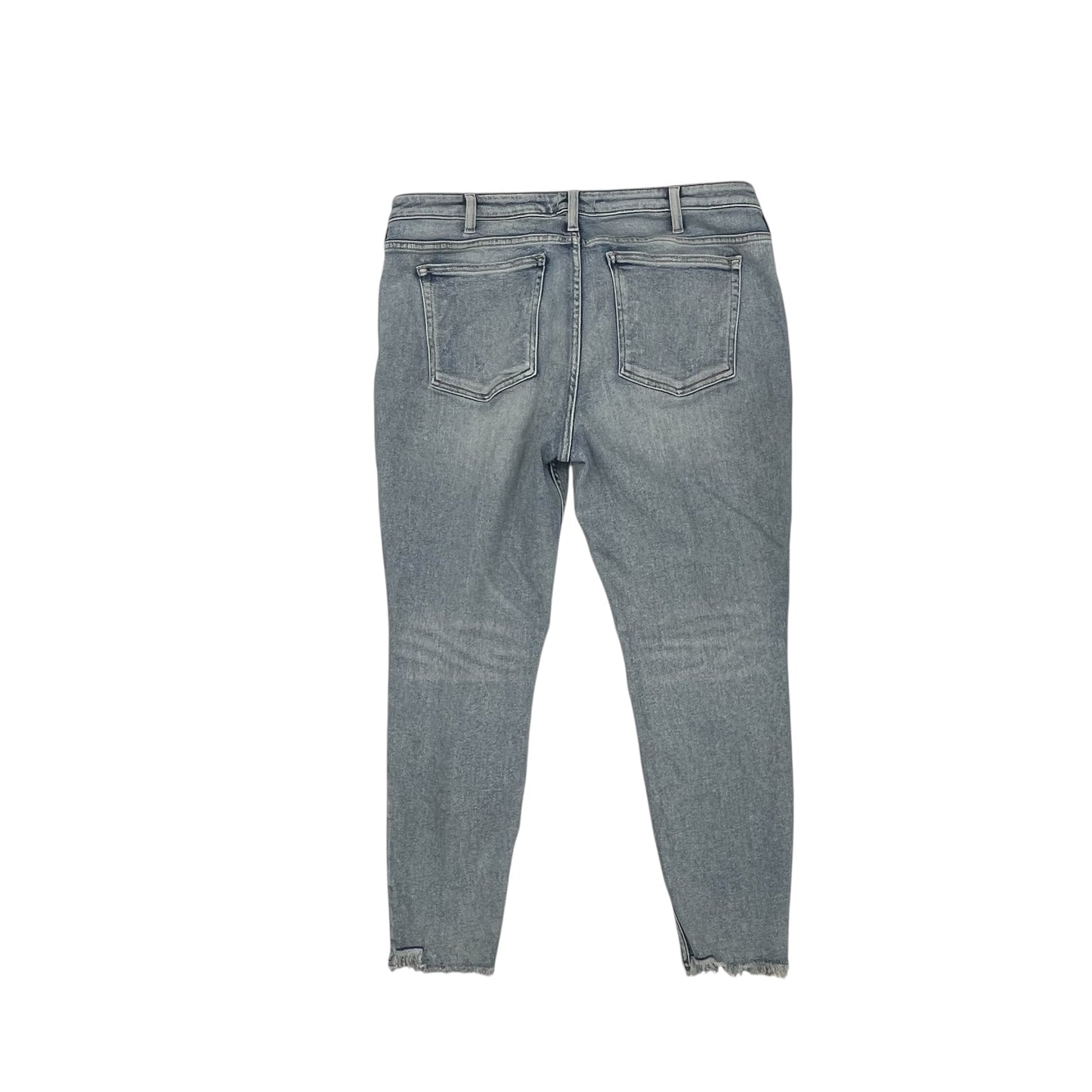 Jeans Skinny By Silver In Blue Denim, Size:18