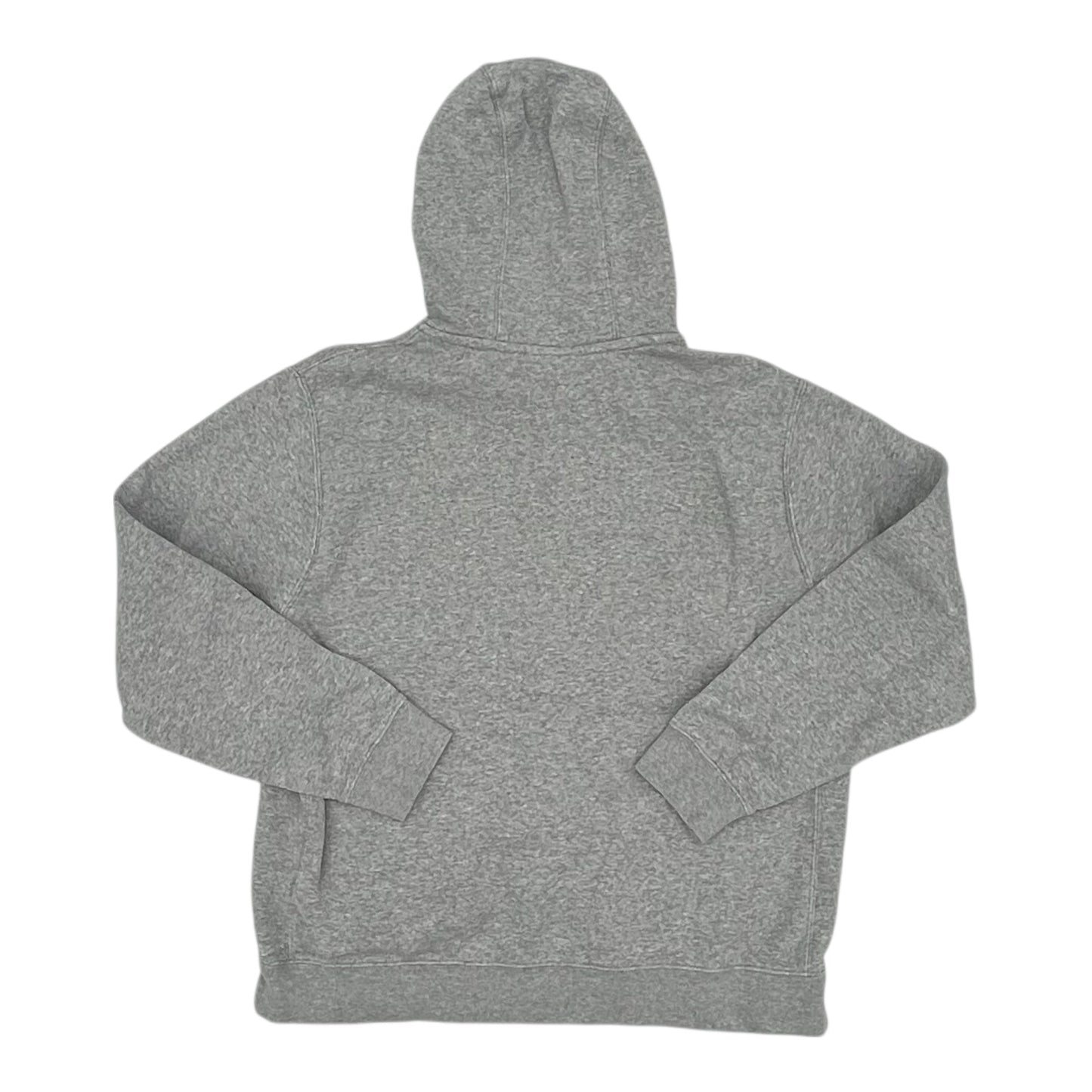 Athletic Sweatshirt Hoodie By Nike Apparel In Grey, Size:L