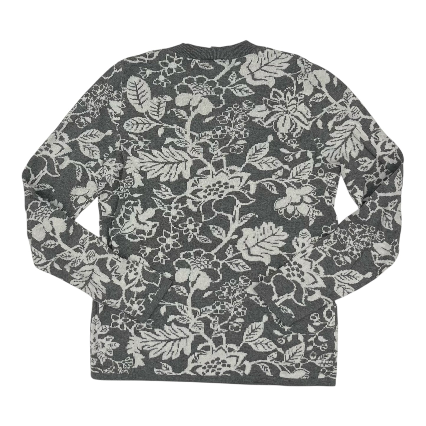 Sweater By Ann Taylor In Grey, Size:M