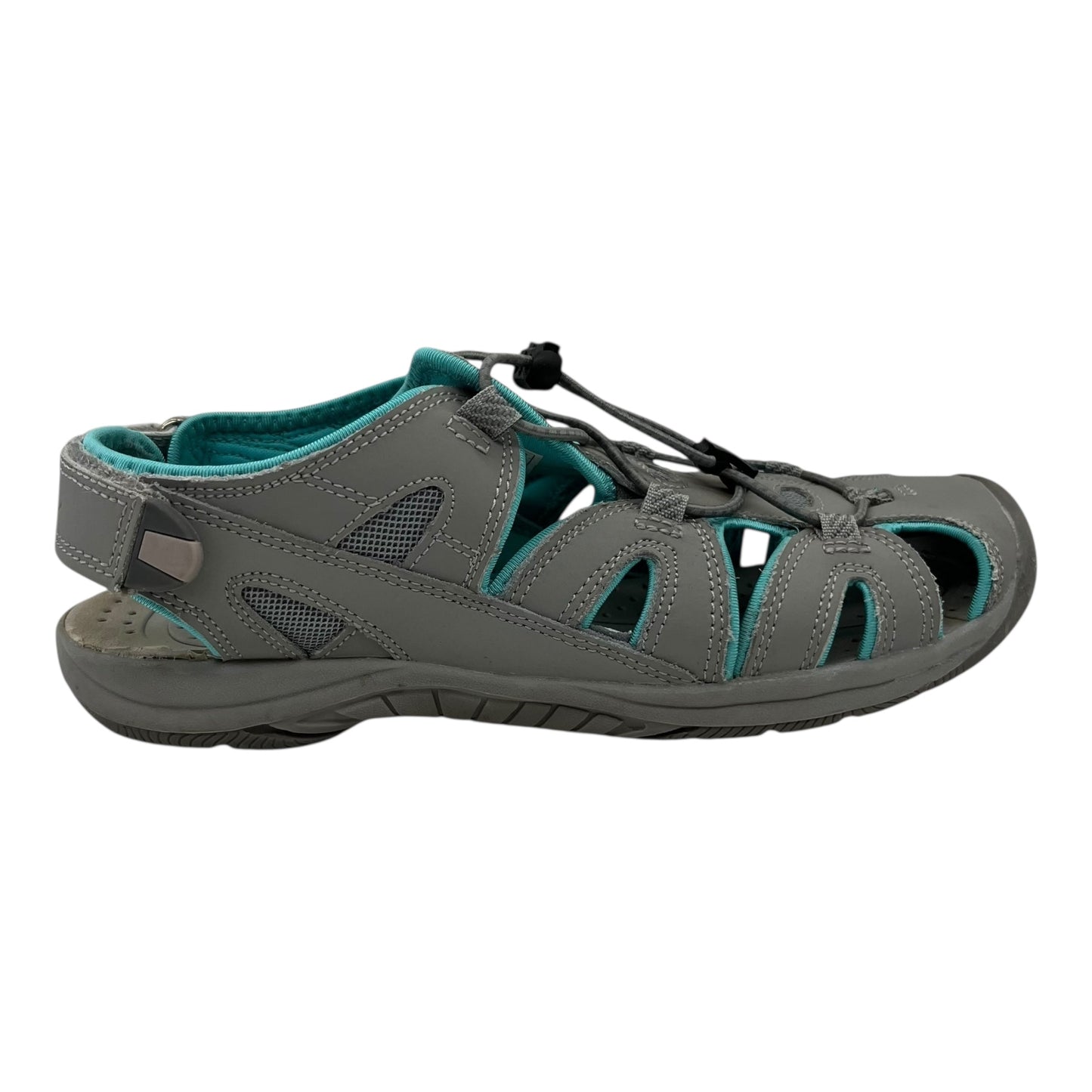 Sandals Sport By Eddie Bauer In Grey, Size:9