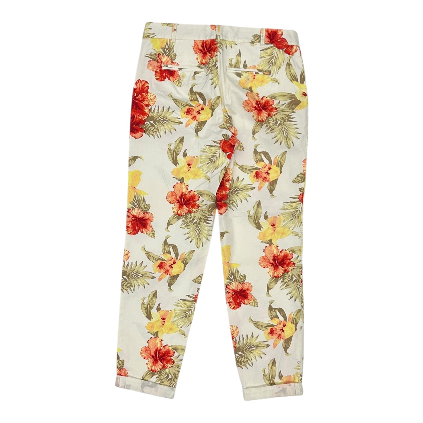 Pants Chinos & Khakis By Talbots In Floral Print, Size:2