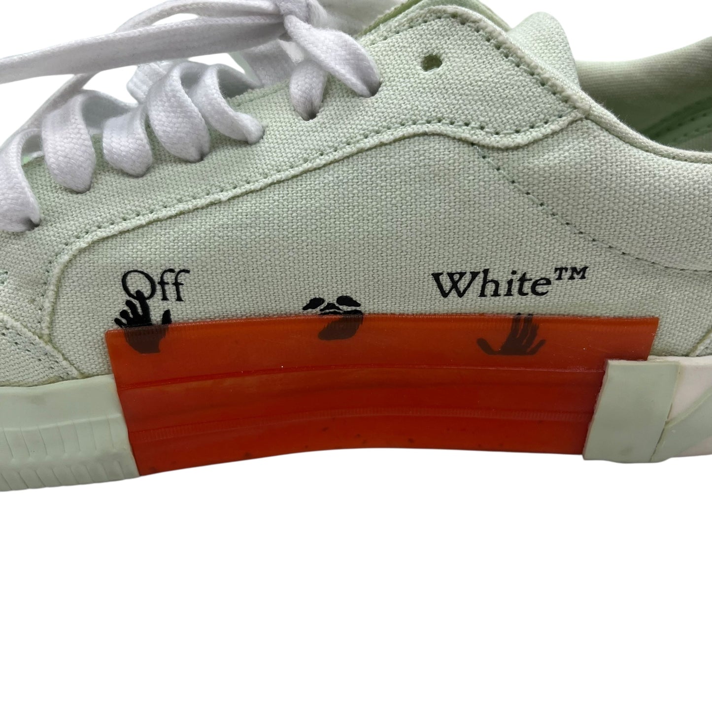 Shoes Luxury Designer By Off-White In Green, Size:10.5