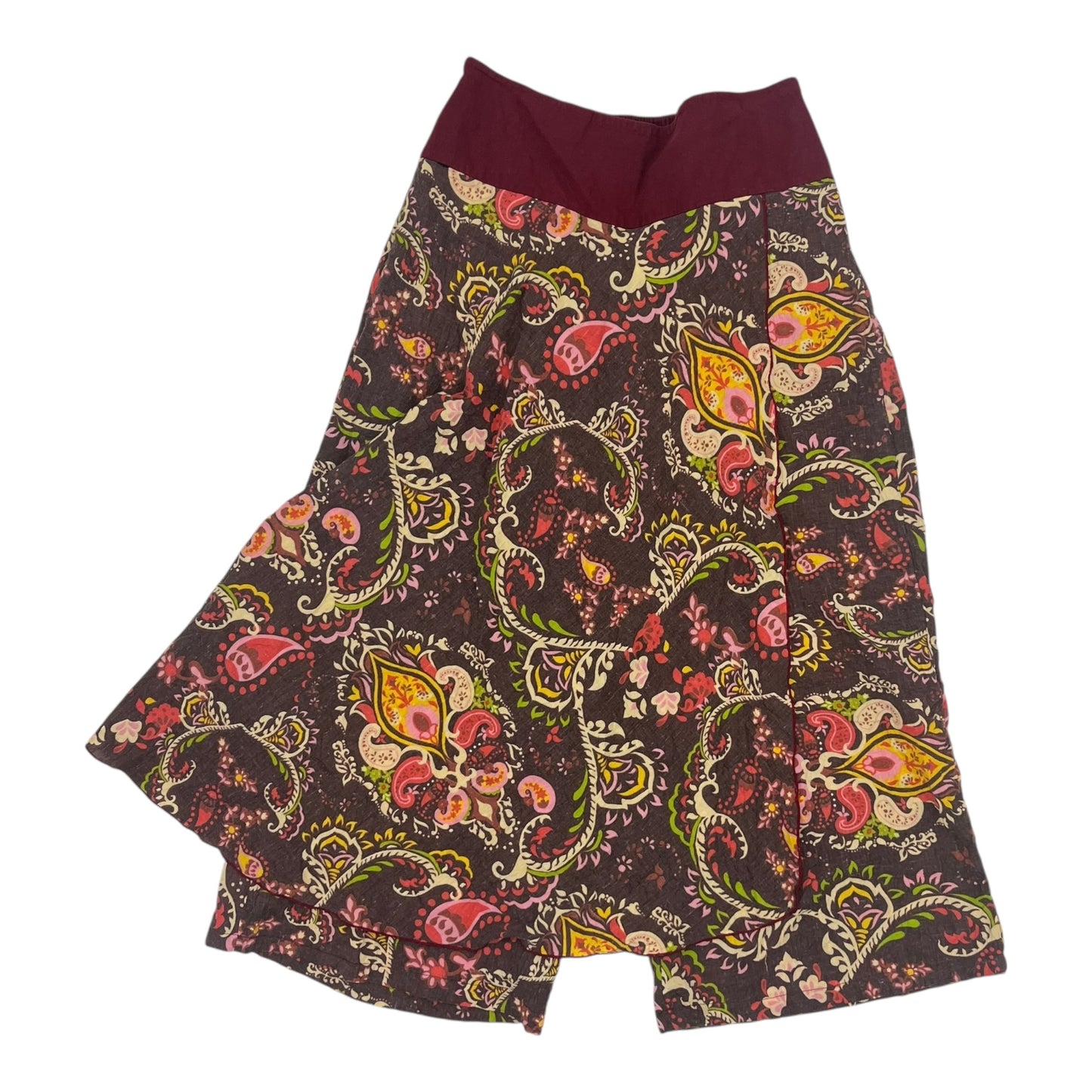 Skirt Midi By Clothes Mentor In Red, Size:S