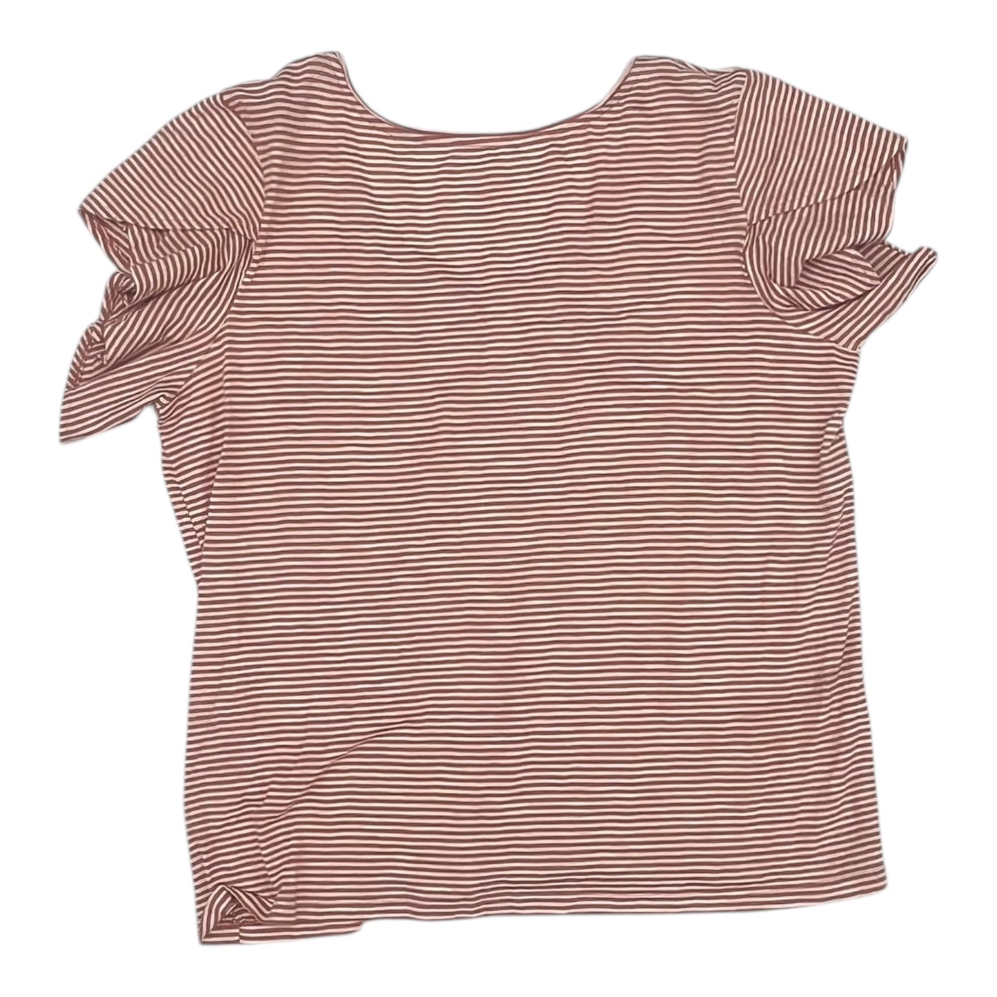 Top Ss By Caslon In Orange & White, Size:L